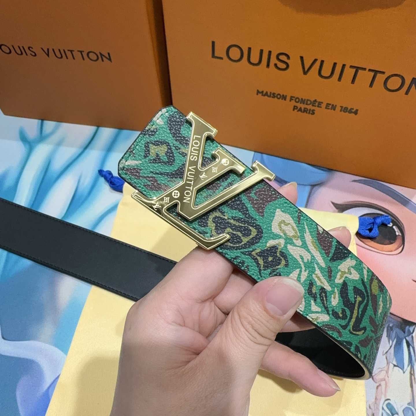 Louis Vuitton 40mm Reversible Belt  - DopestKickz
