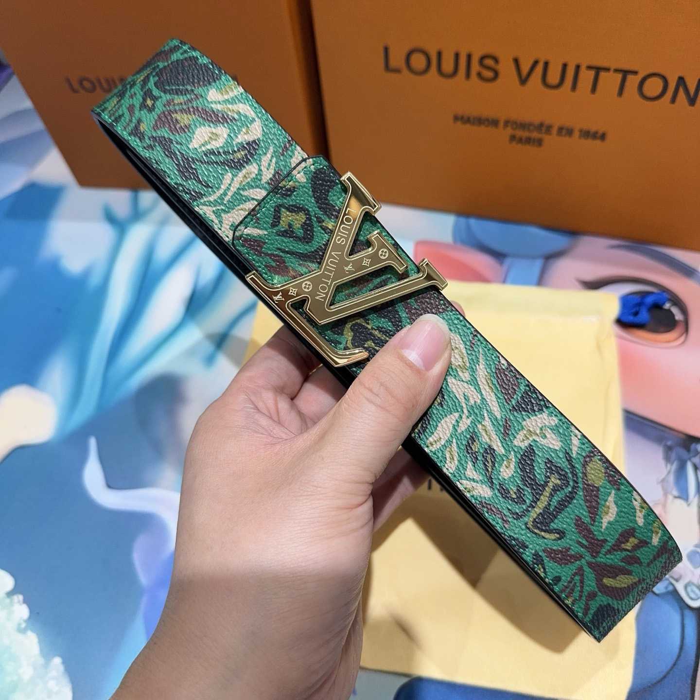 Louis Vuitton 40mm Reversible Belt  - DopestKickz