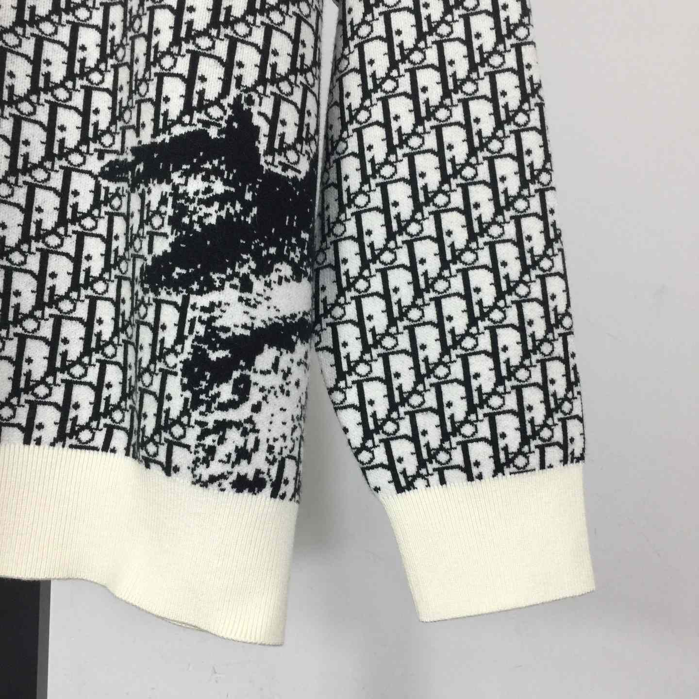 Dior Oblique Sweater In Wool - DopestKickz