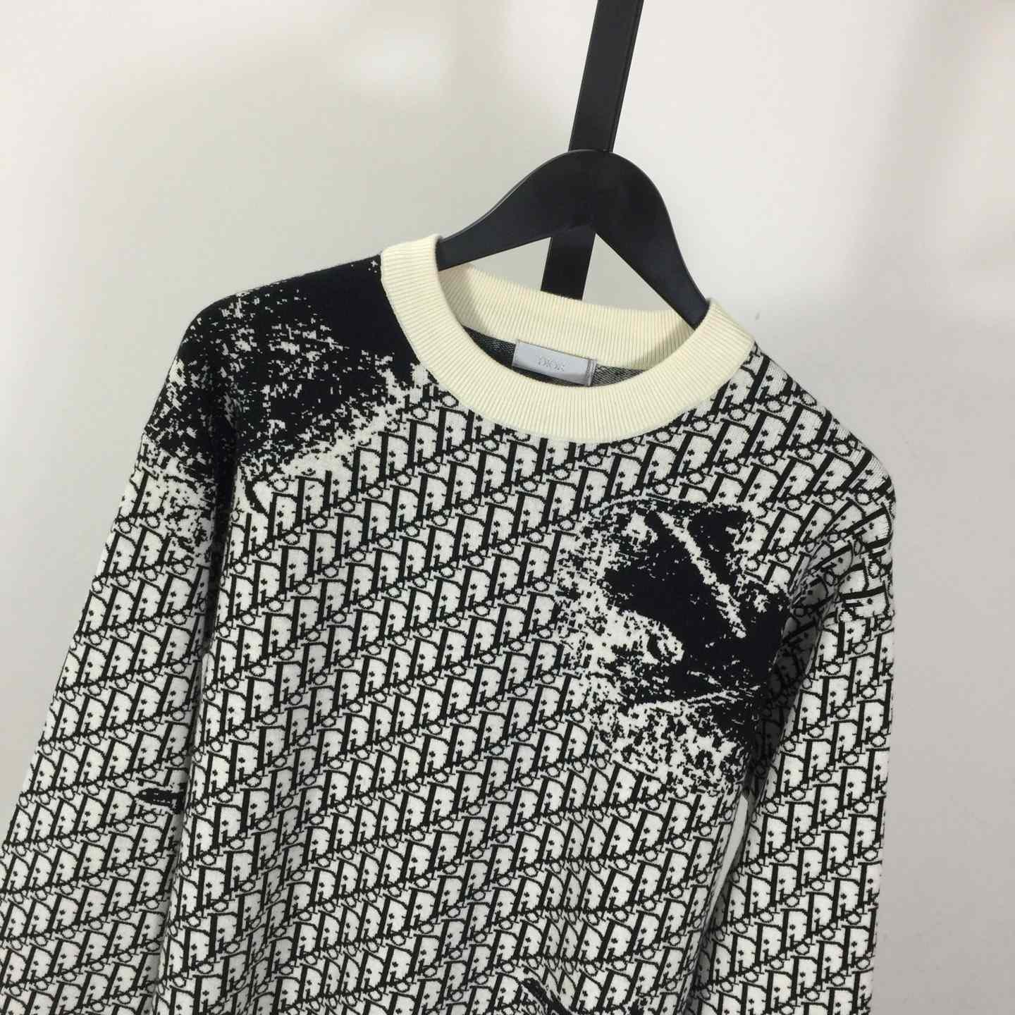 Dior Oblique Sweater In Wool - DopestKickz