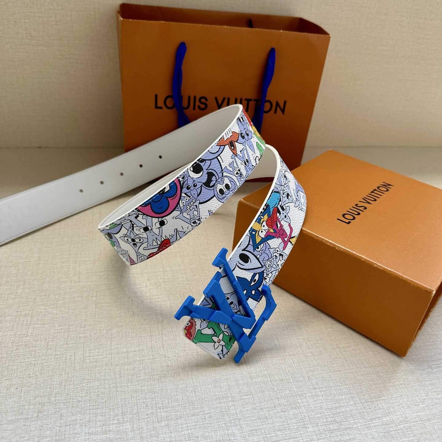 Louis Vuitton LV Initiales 40mm Reversible Belt   - DopestKickz