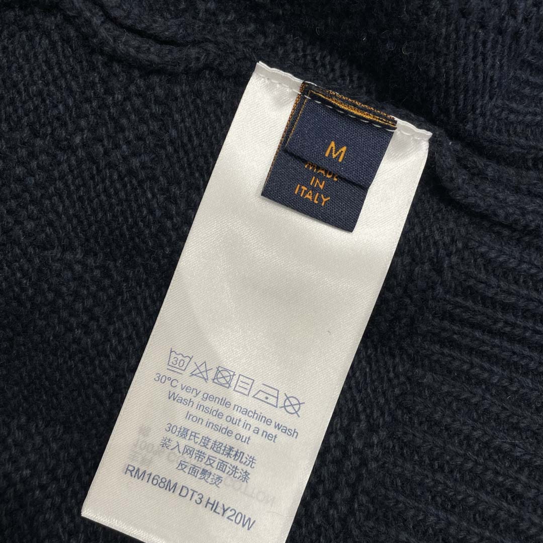 Louis Vuitton Cashmere-Wool Blend Half-Zip Pullover   1AIHNA - DopestKickz