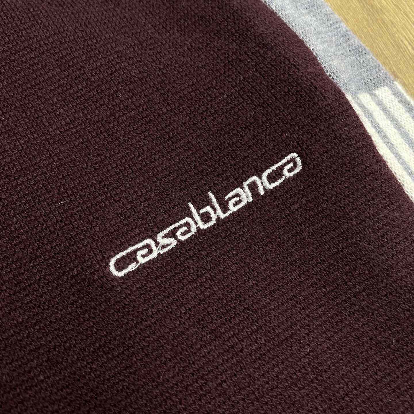 Casablanca Diagonal Tennis Merino Trousers   Z6026 - DopestKickz