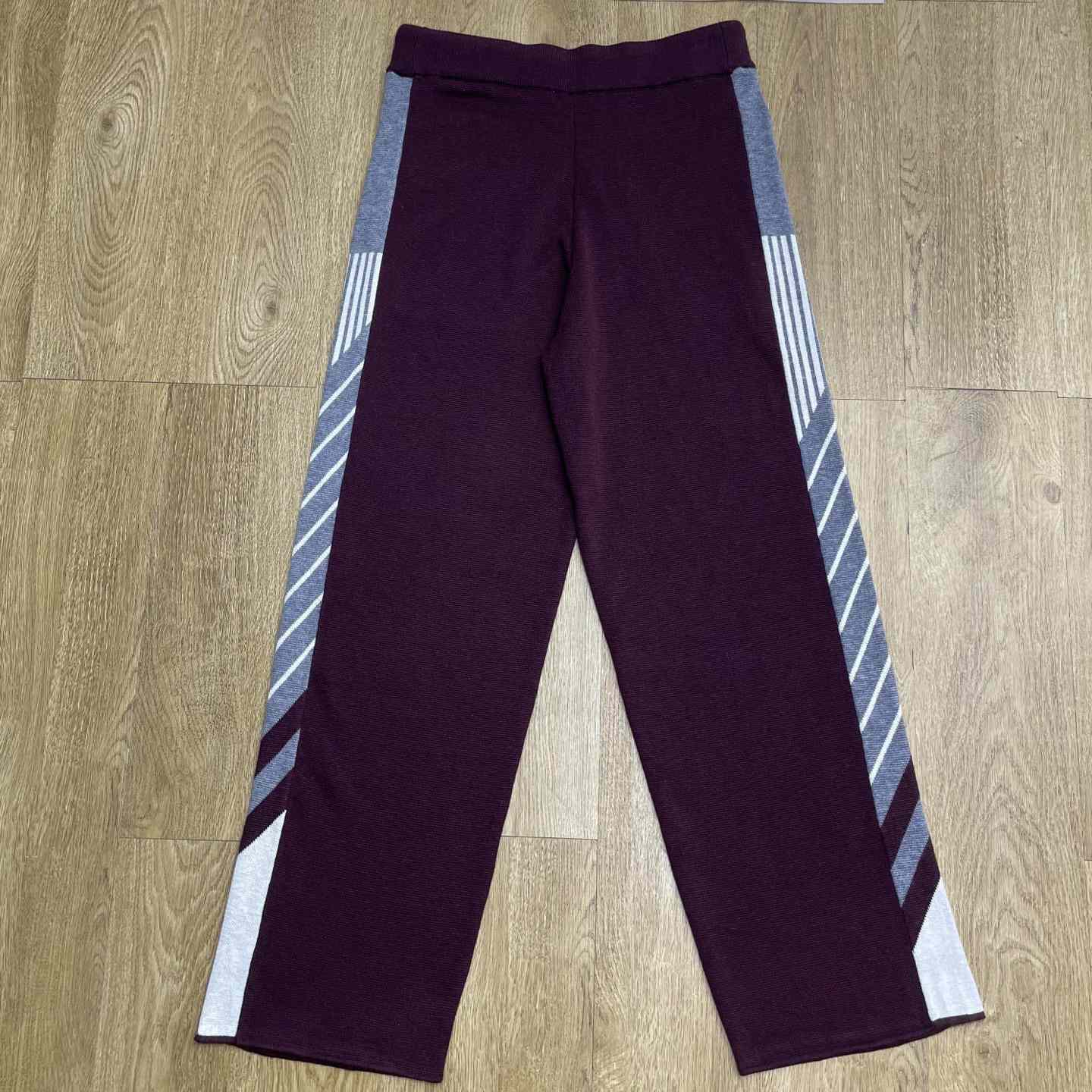 Casablanca Diagonal Tennis Merino Trousers   Z6026 - DopestKickz