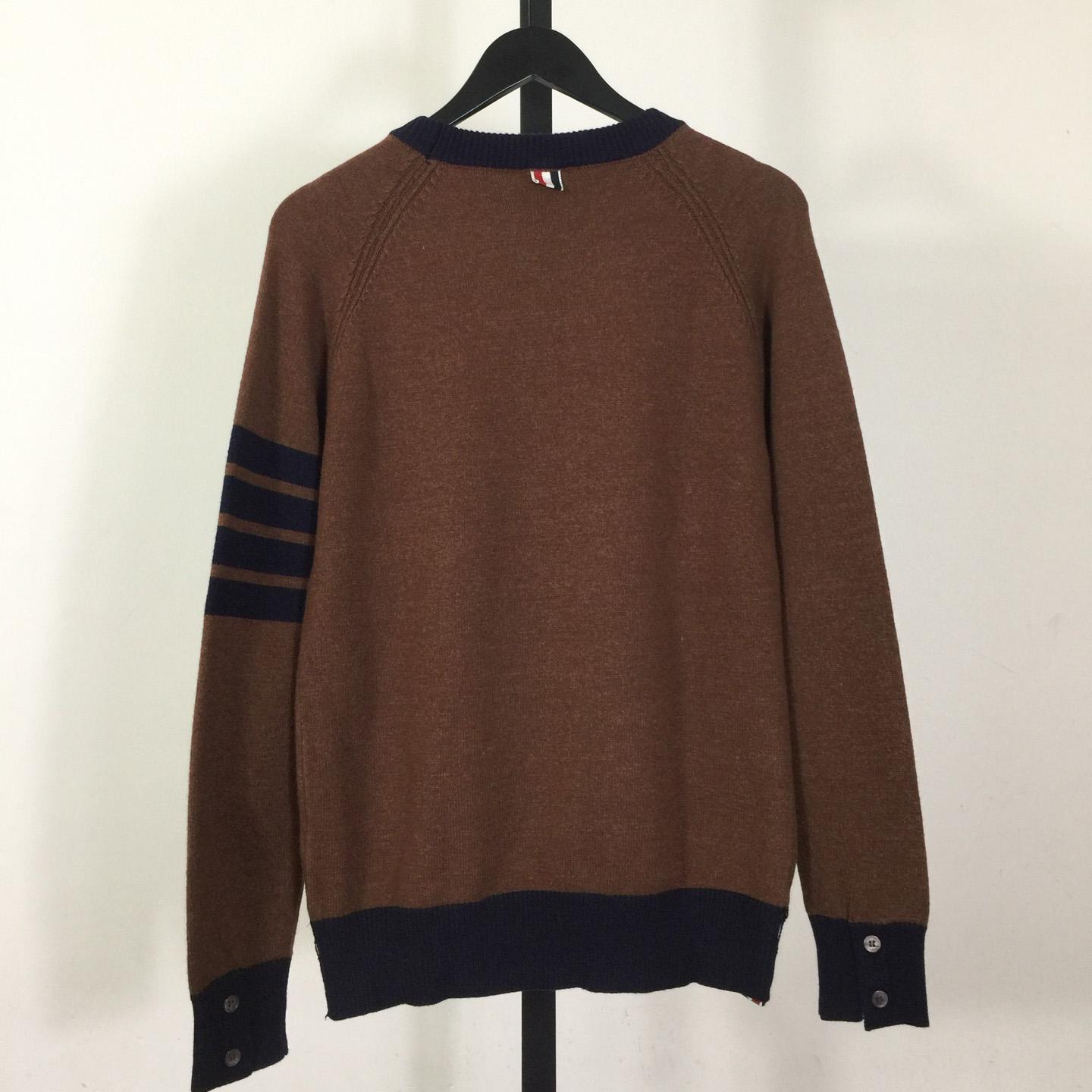 Thom Browne Wool Knit Jumper - DopestKickz