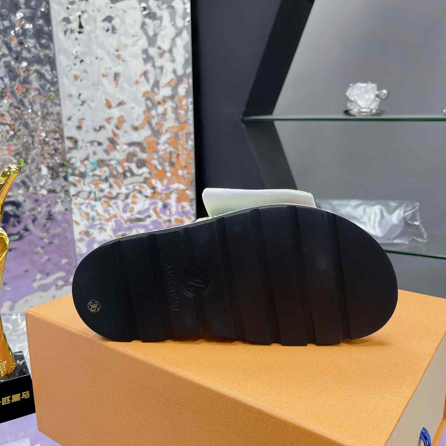 Louis Vuitton Pool Pillow Flat Comfort Mule - DopestKickz