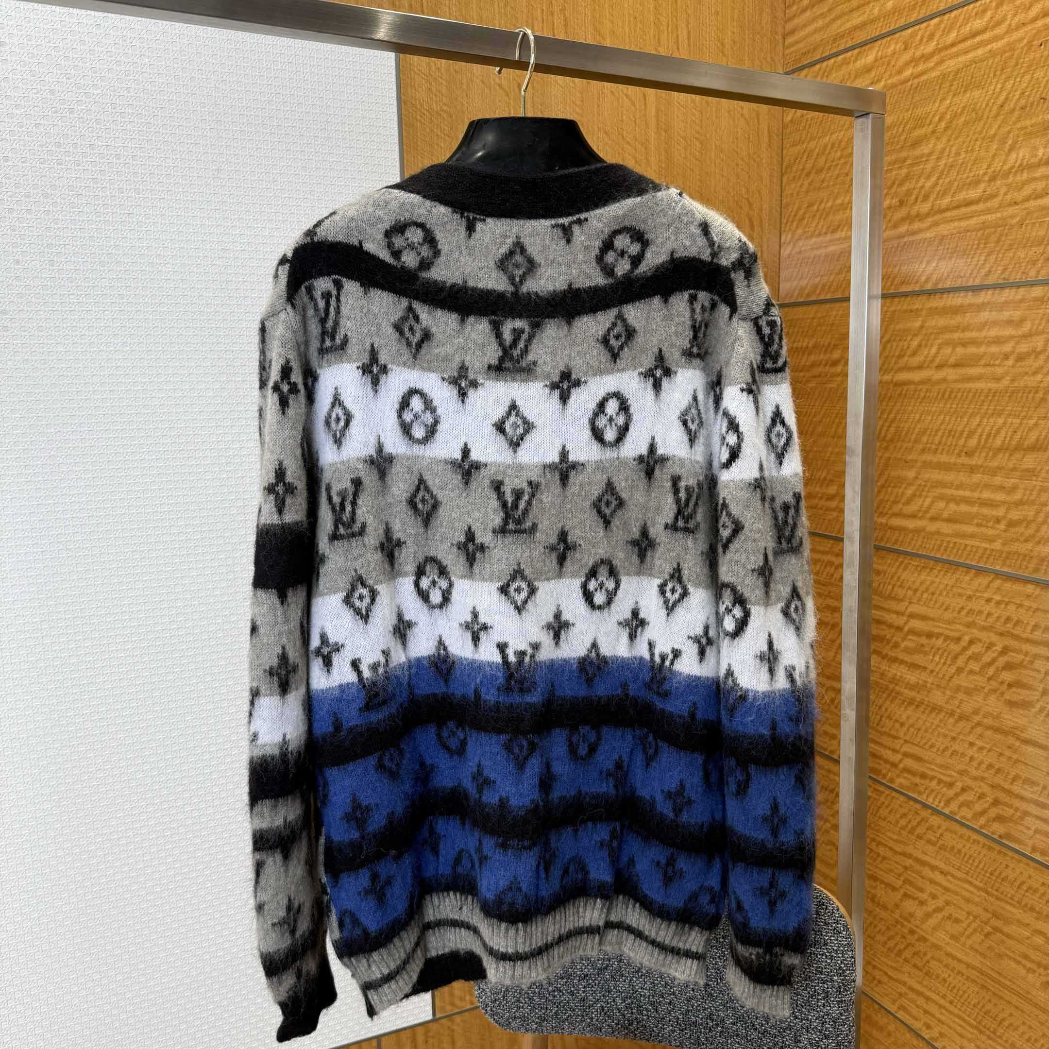 Louis Vuitton Monogram Mohair Cardigan   1AIOX9 - DopestKickz