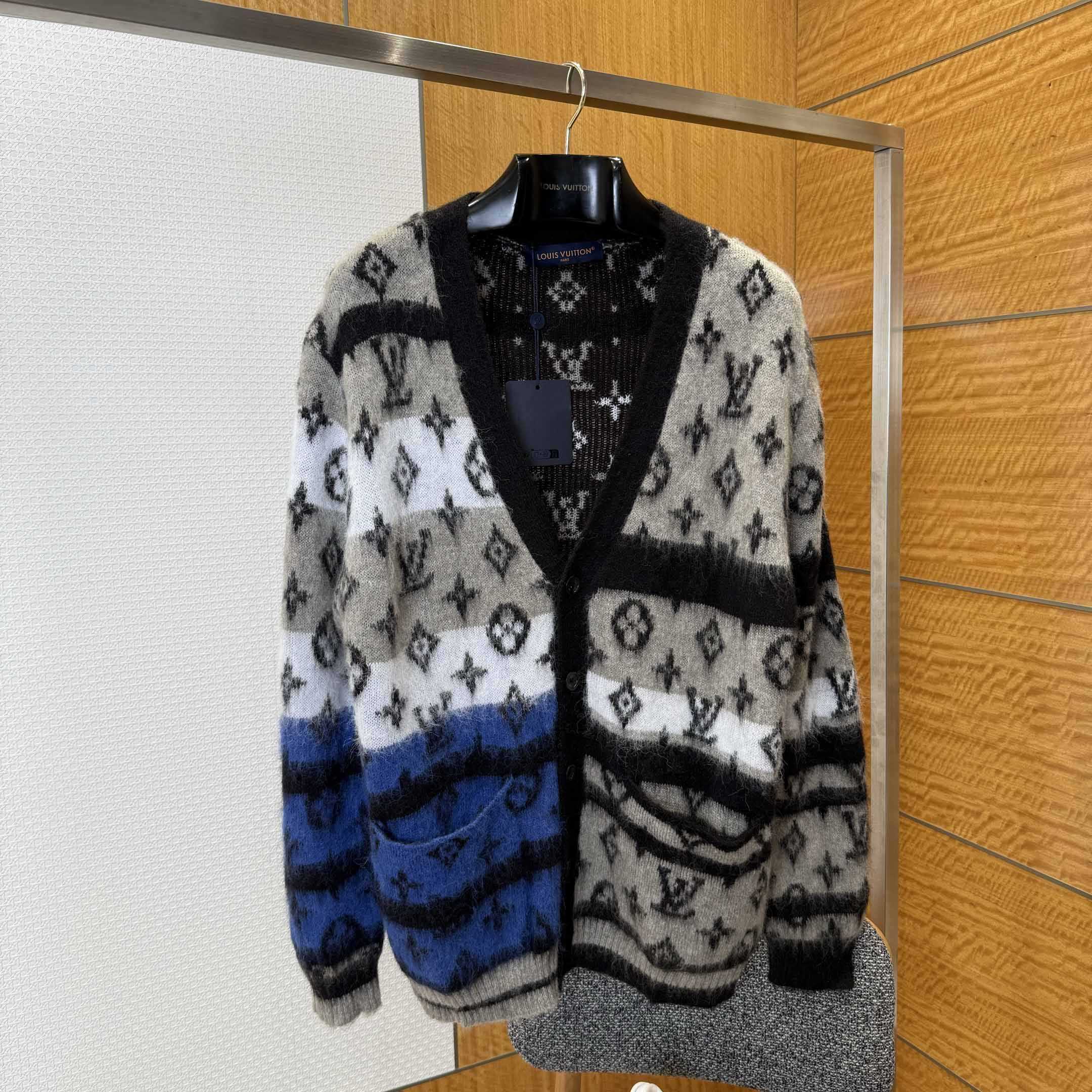 Louis Vuitton Monogram Mohair Cardigan   1AIOX9 - DopestKickz