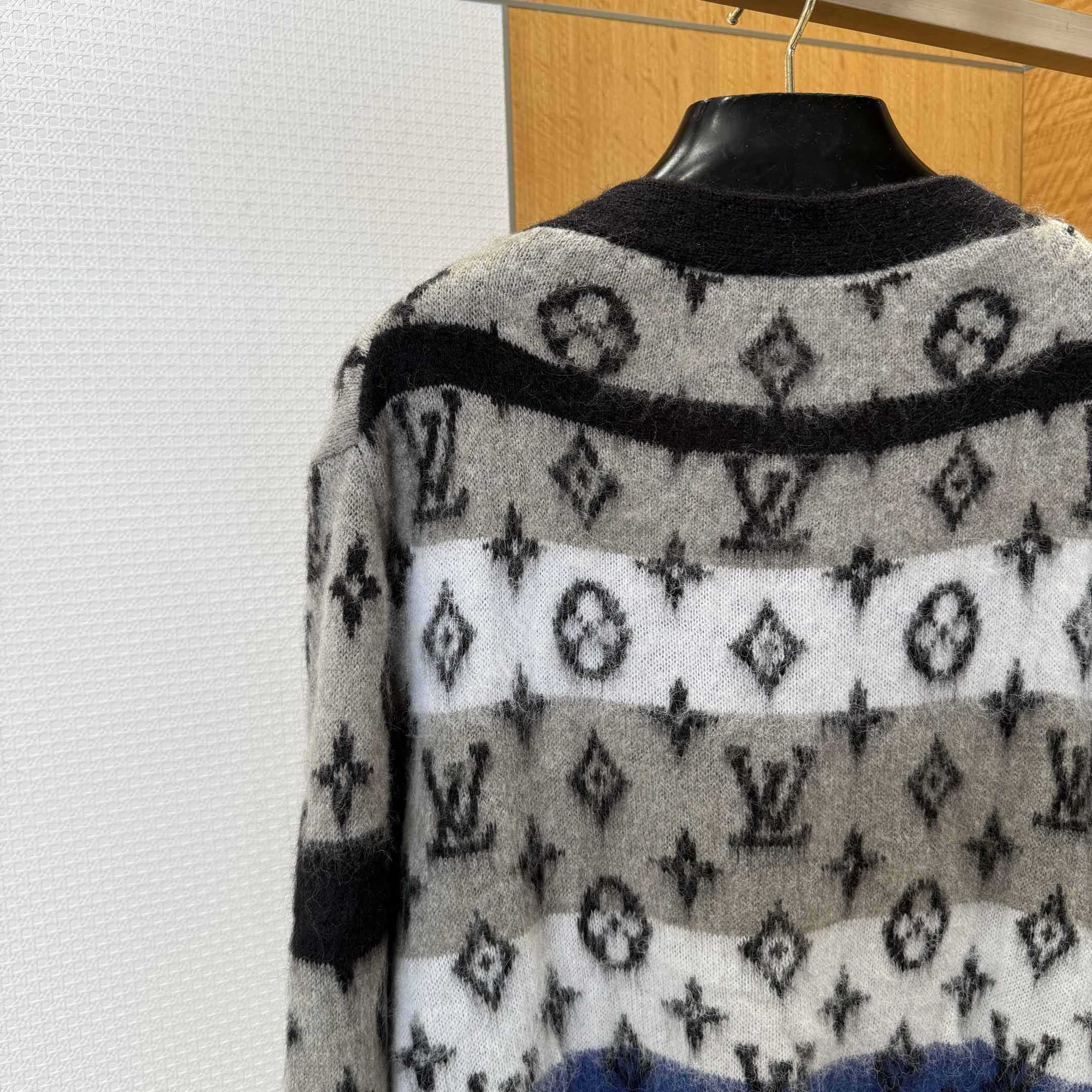 Louis Vuitton Monogram Mohair Cardigan   1AIOX9 - DopestKickz