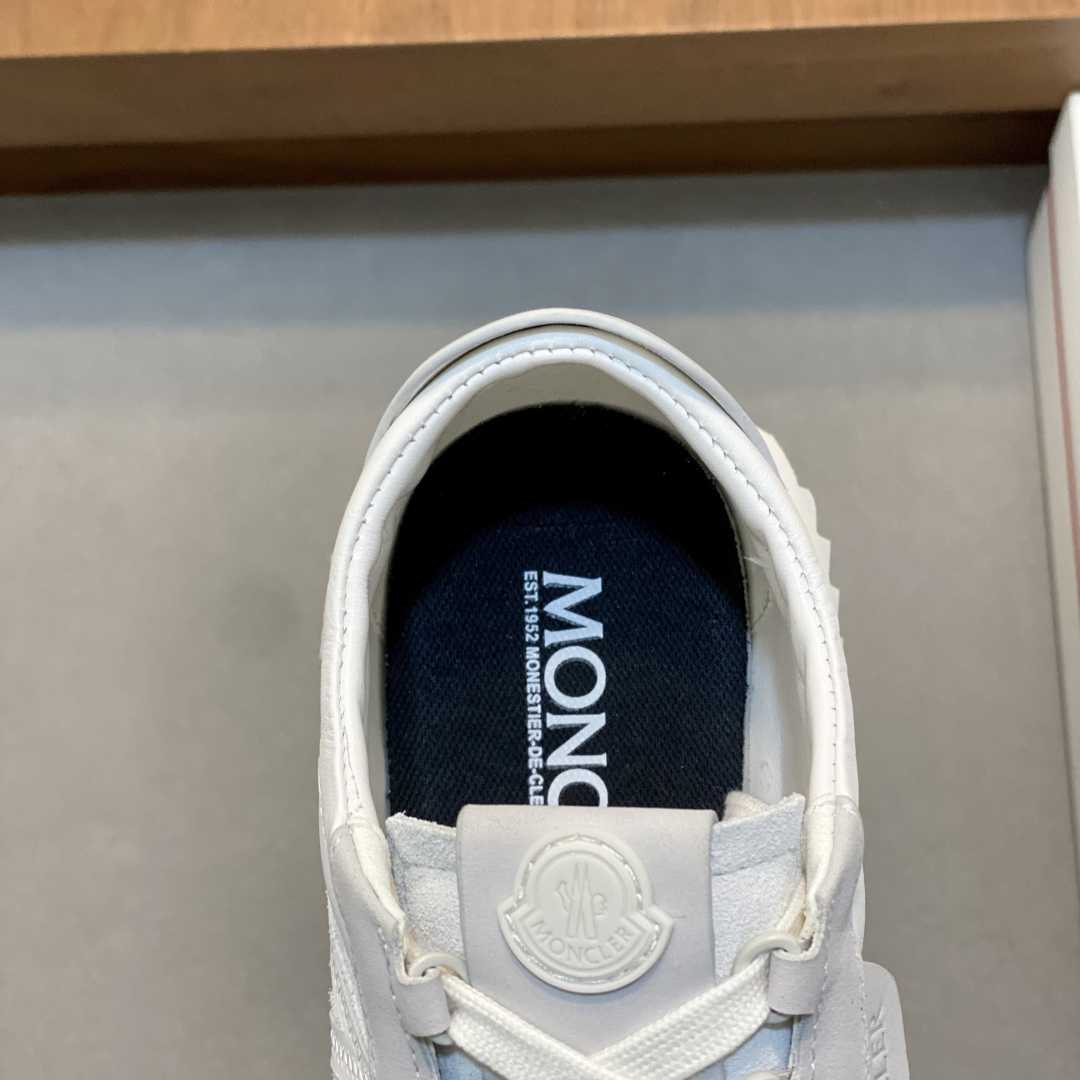 Moncler Pacey2 Suede & Nubuck Trainers - DopestKickz