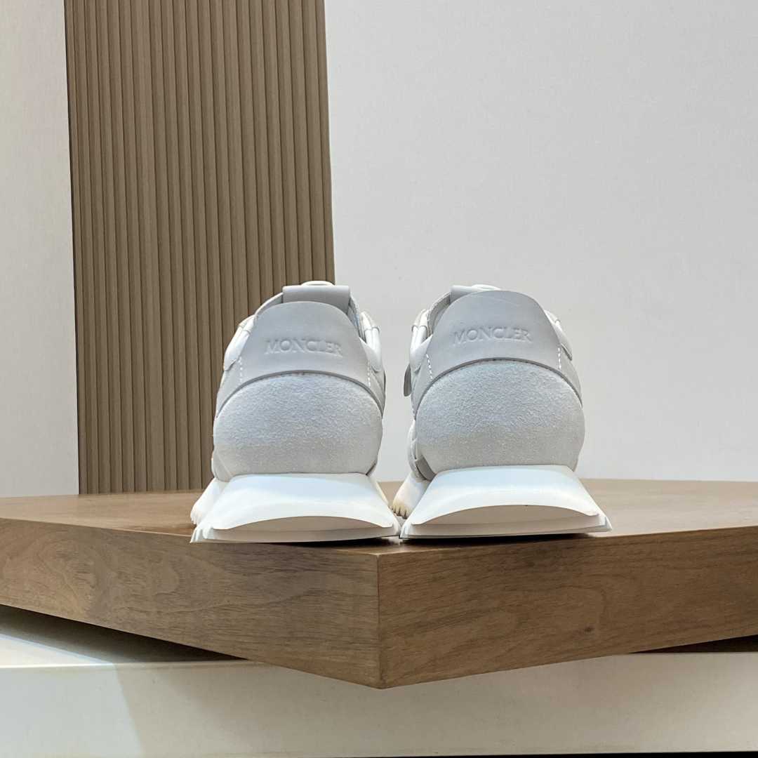 Moncler Pacey2 Suede & Nubuck Trainers - DopestKickz