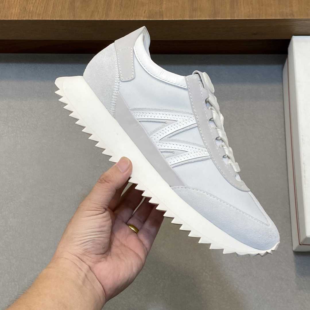 Moncler Pacey2 Suede & Nubuck Trainers - DopestKickz