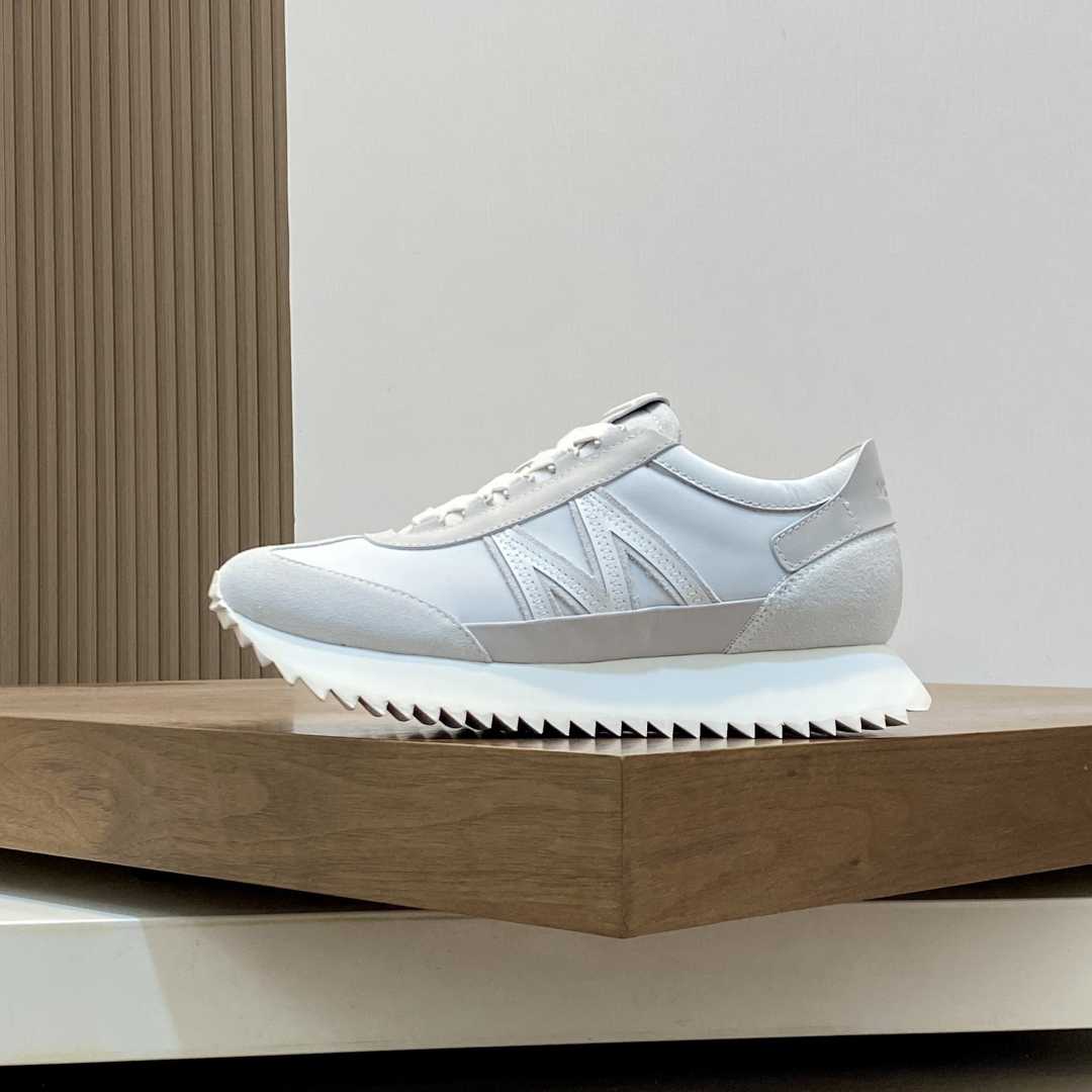 Moncler Pacey2 Suede & Nubuck Trainers - DopestKickz