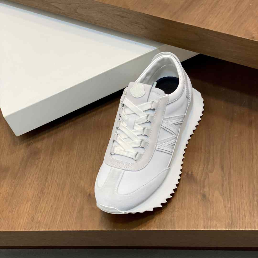 Moncler Pacey2 Suede & Nubuck Trainers - DopestKickz