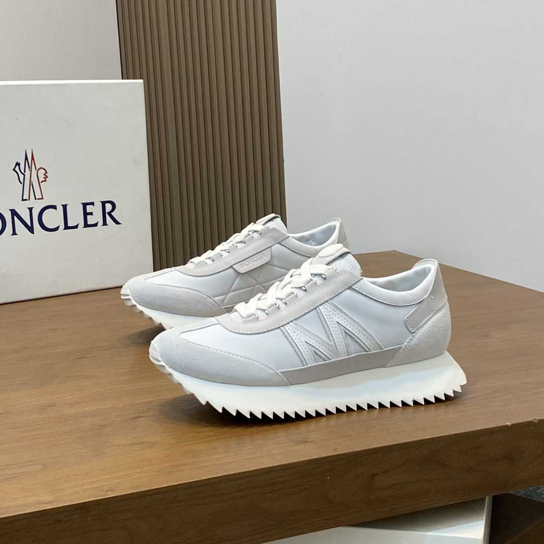 Moncler Pacey2 Suede & Nubuck Trainers - DopestKickz