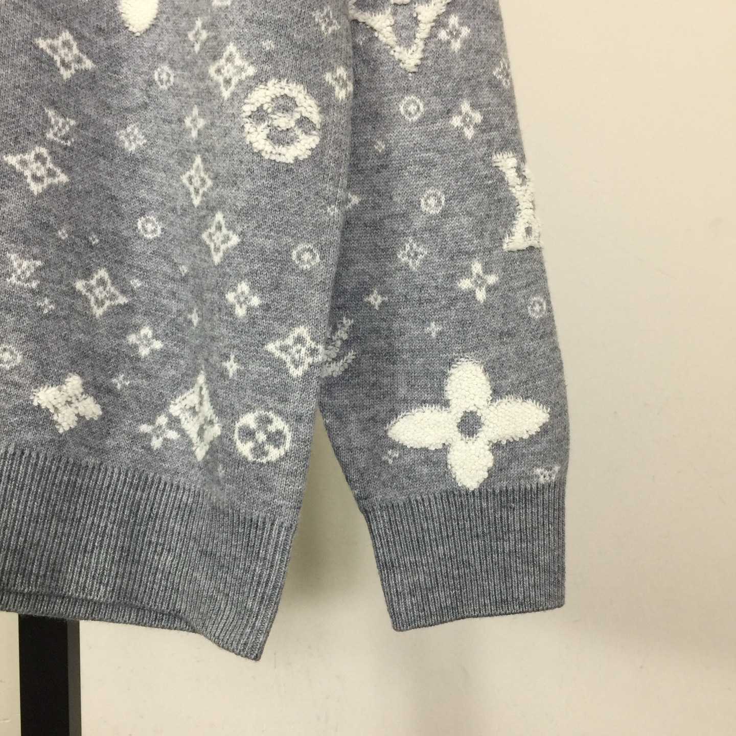 Louis Vuitton Monogram Wool Blend Pullover - DopestKickz