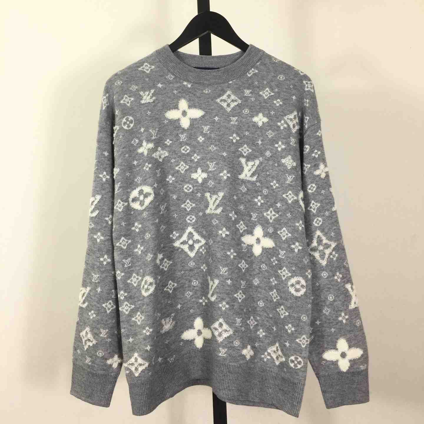 Louis Vuitton Monogram Wool Blend Pullover - DopestKickz