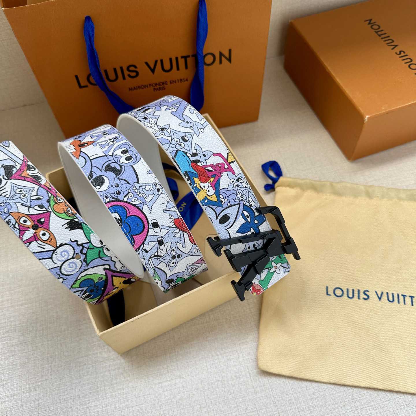 Louis Vuitton LV Initiales 40mm Reversible Belt   - DopestKickz