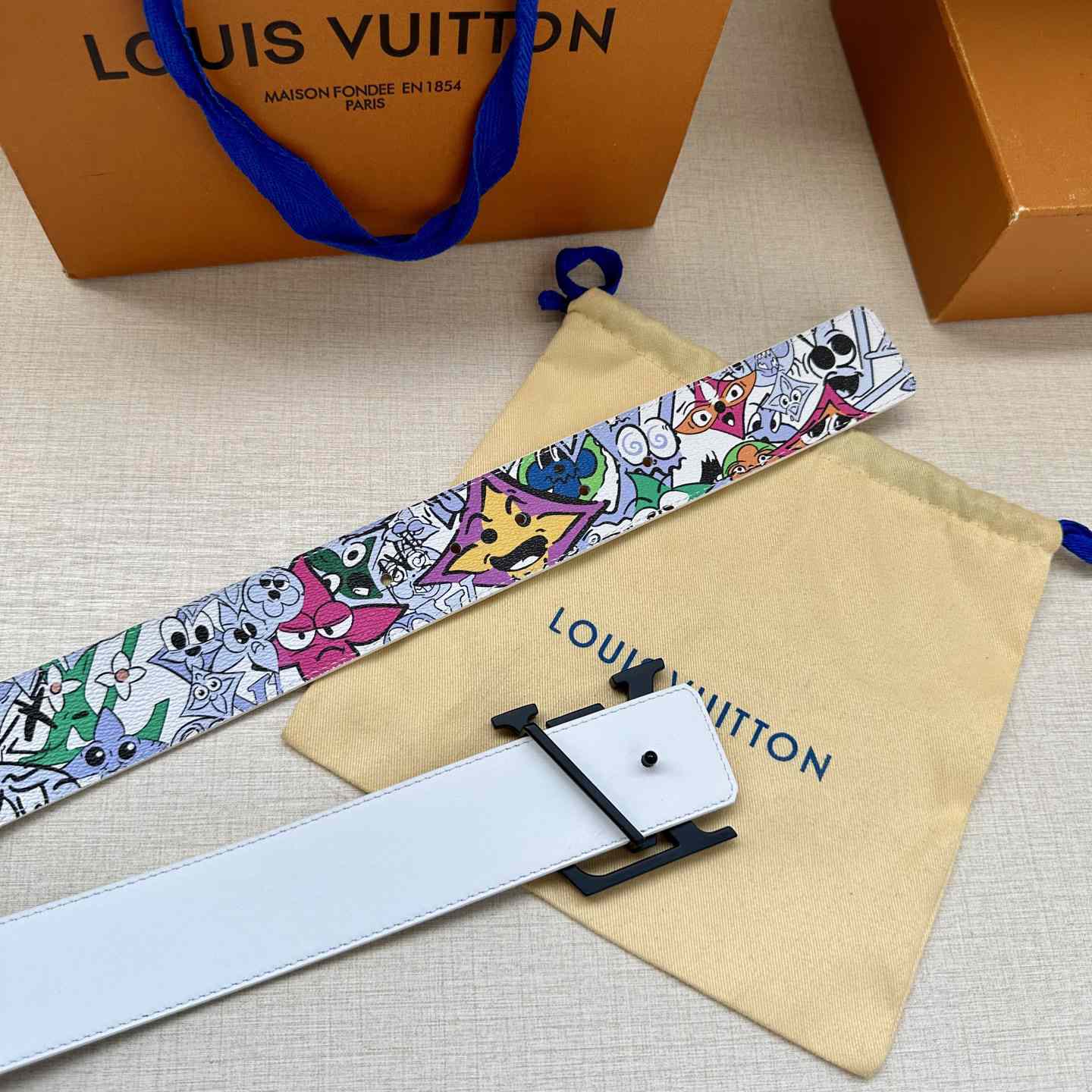Louis Vuitton LV Initiales 40mm Reversible Belt   - DopestKickz