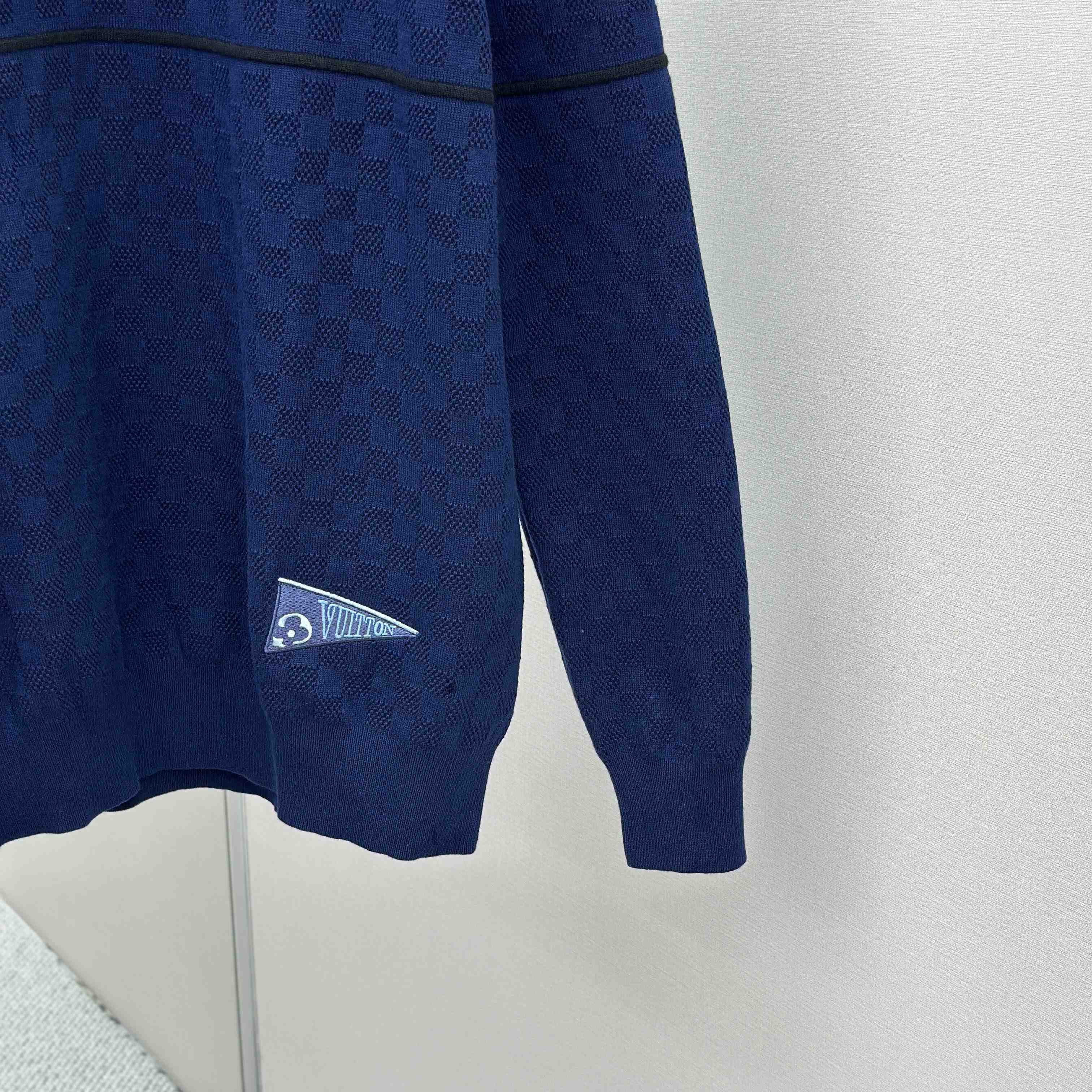 Louis Vuitton Damier Stripes Pullover - DopestKickz