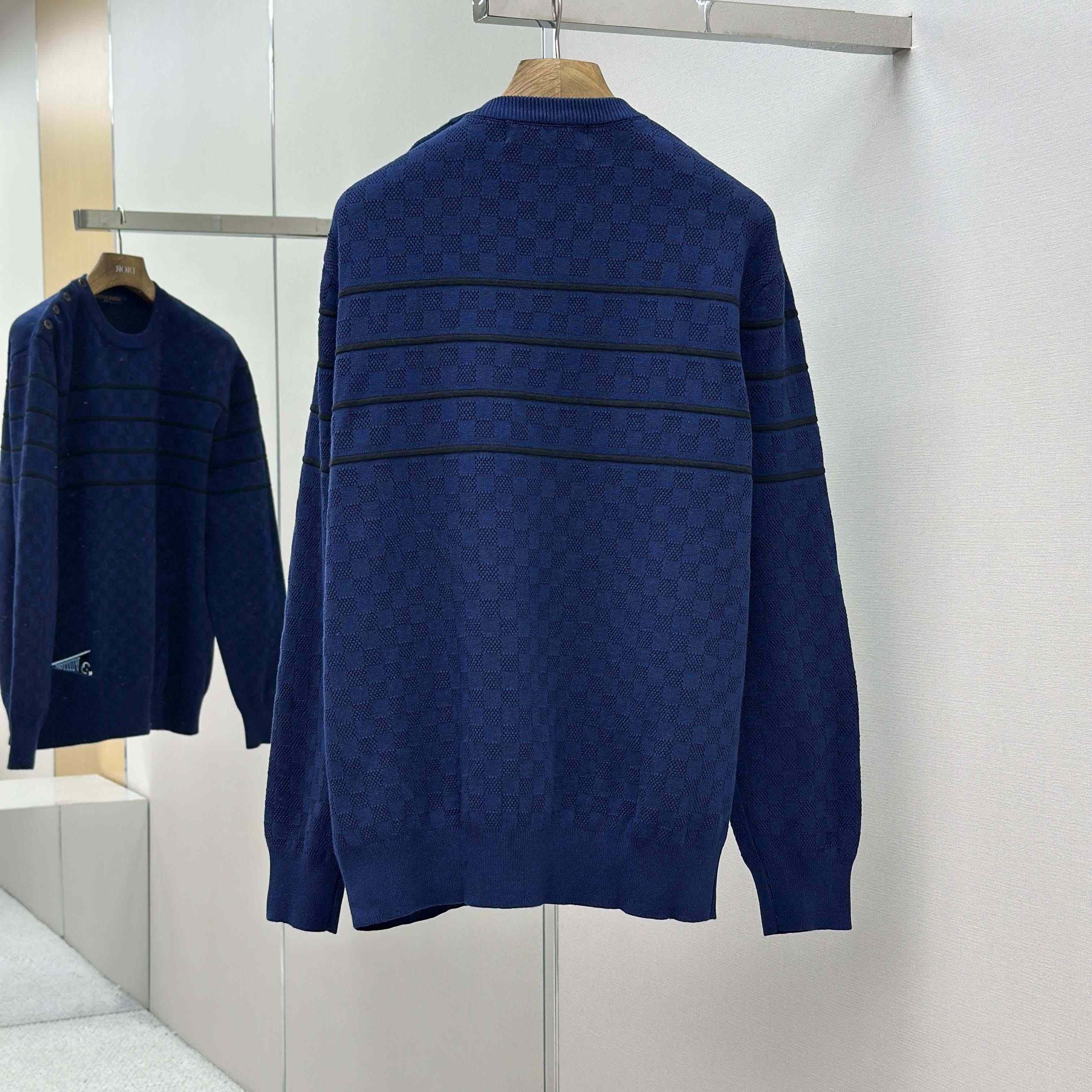Louis Vuitton Damier Stripes Pullover - DopestKickz