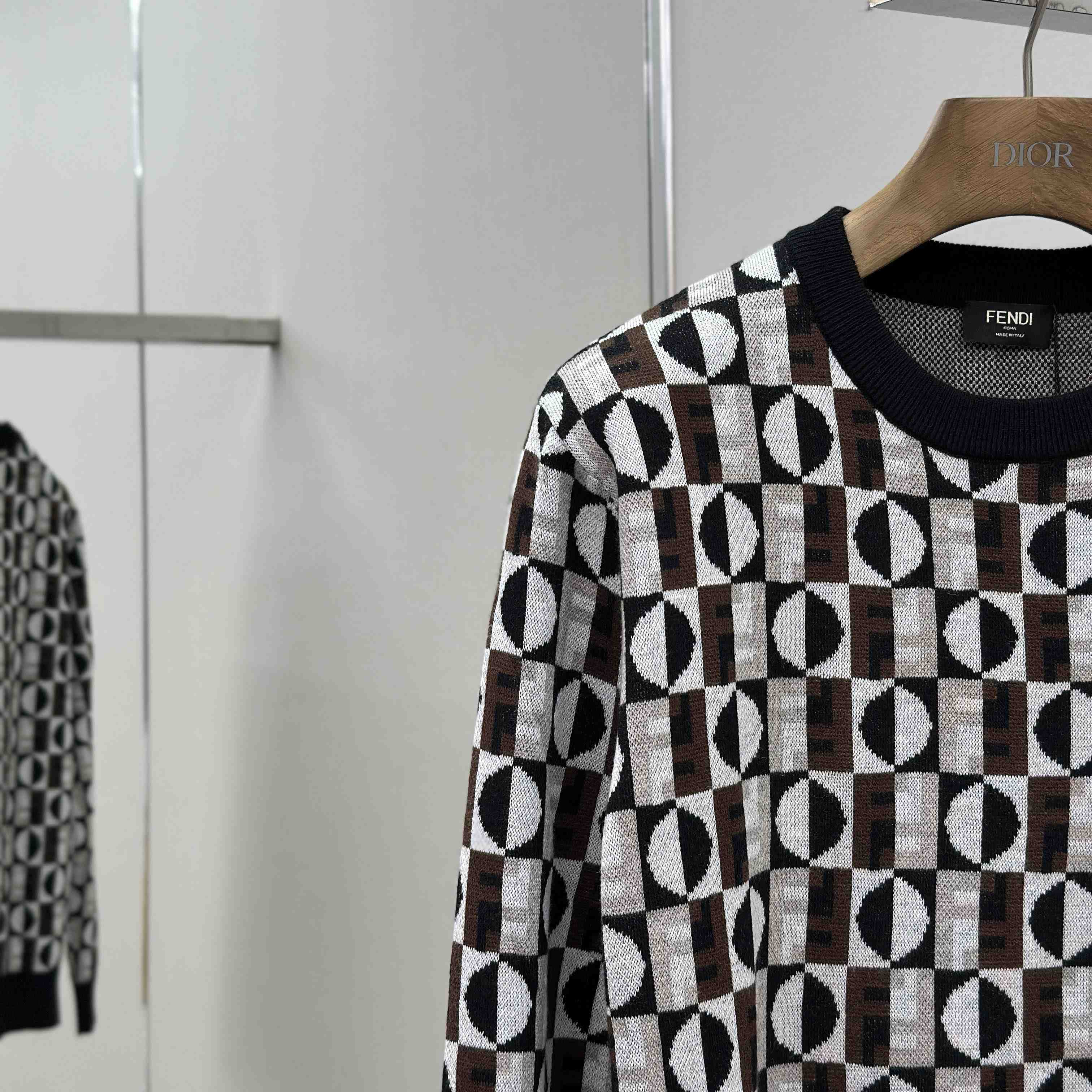 Fendi Multicolour Wool Jumper - DopestKickz