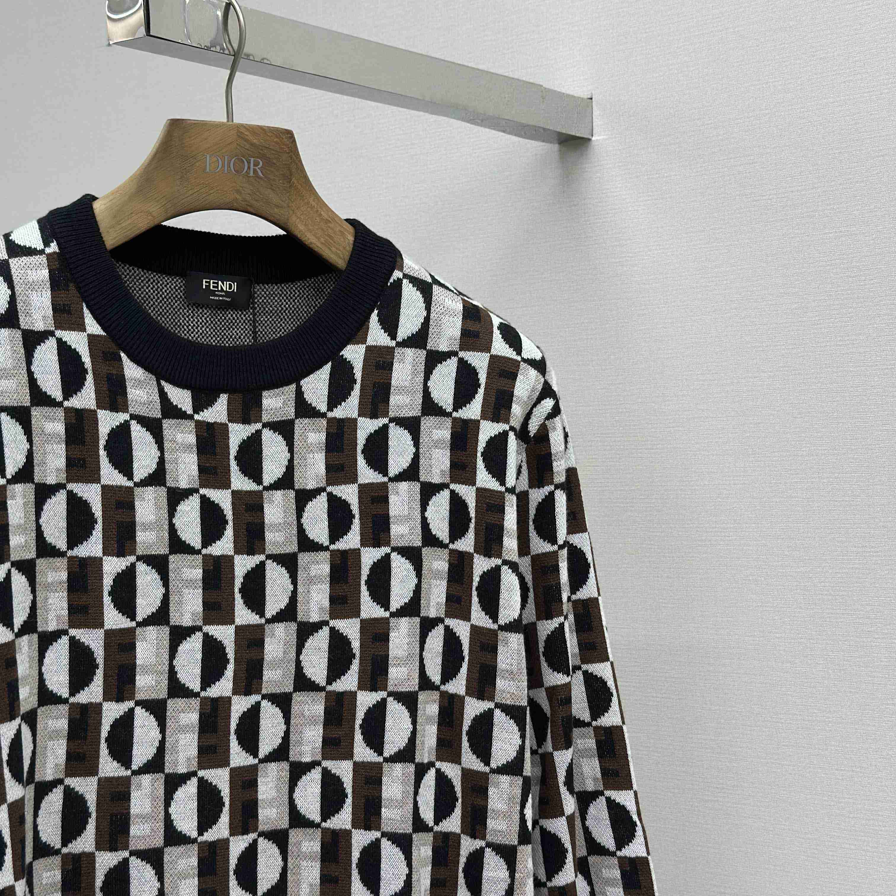 Fendi Multicolour Wool Jumper - DopestKickz