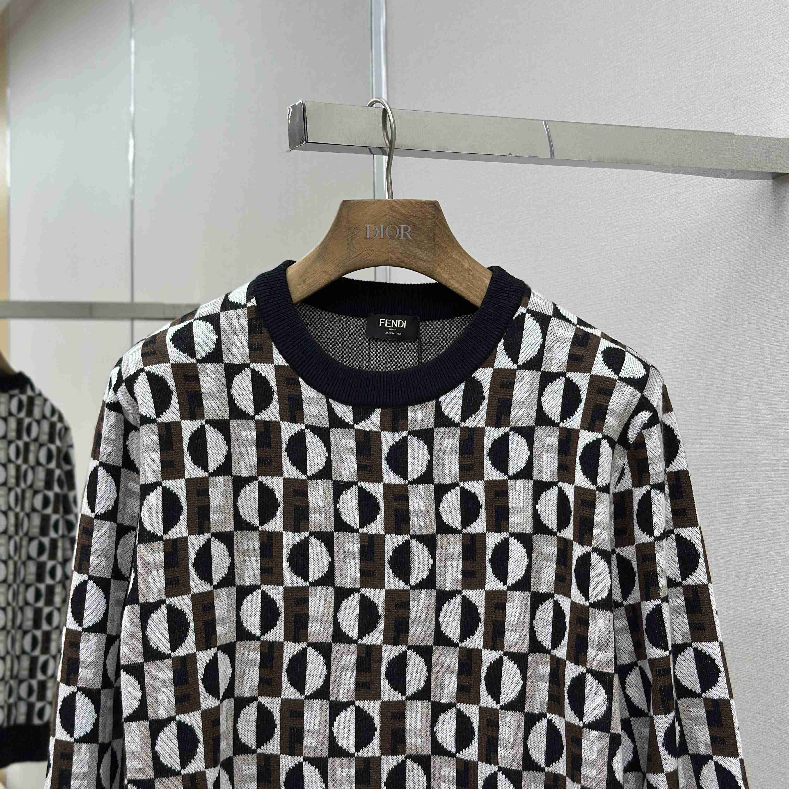 Fendi Multicolour Wool Jumper - DopestKickz