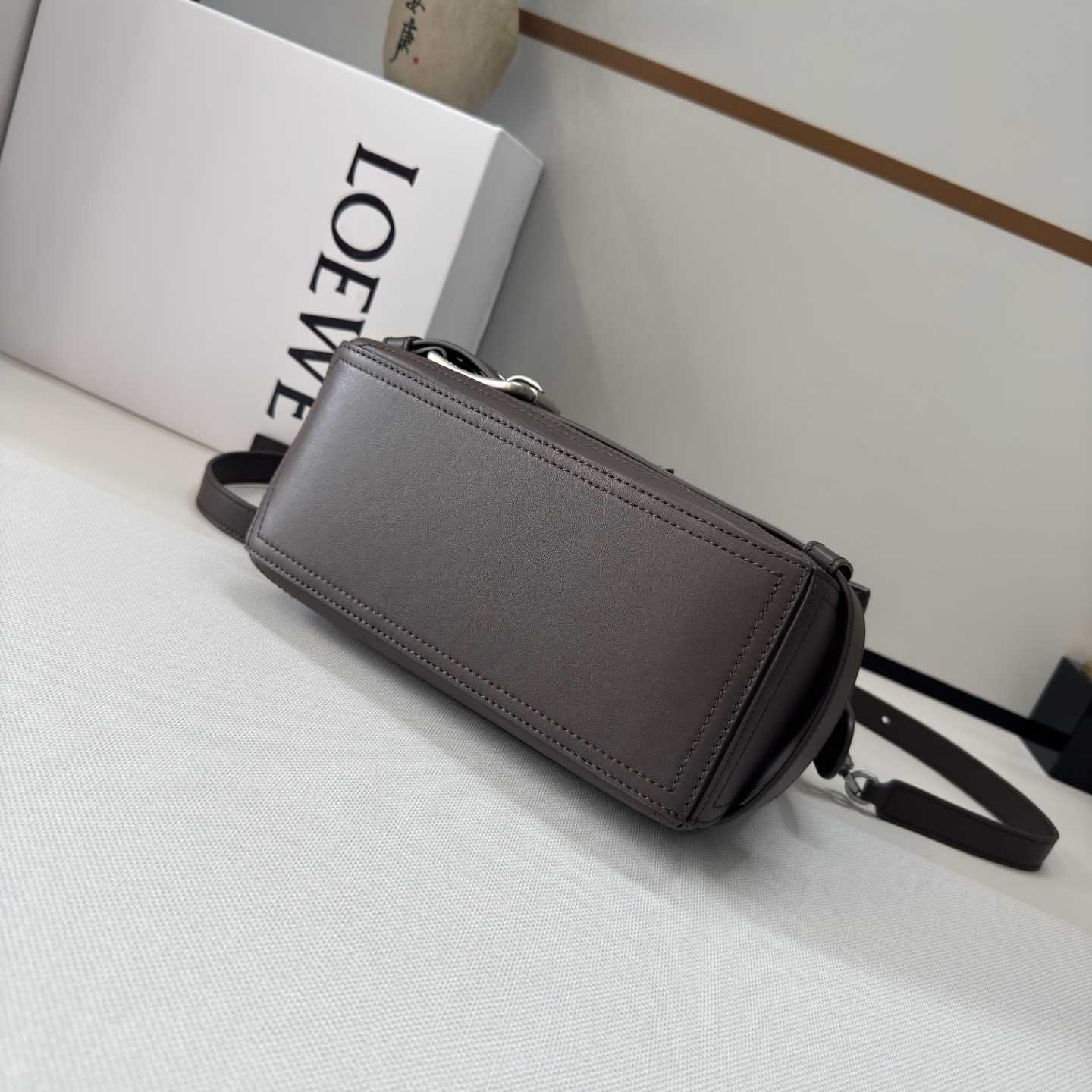 Loewe Small Puzzle Biker Bag In Shiny Calfskin - DopestKickz