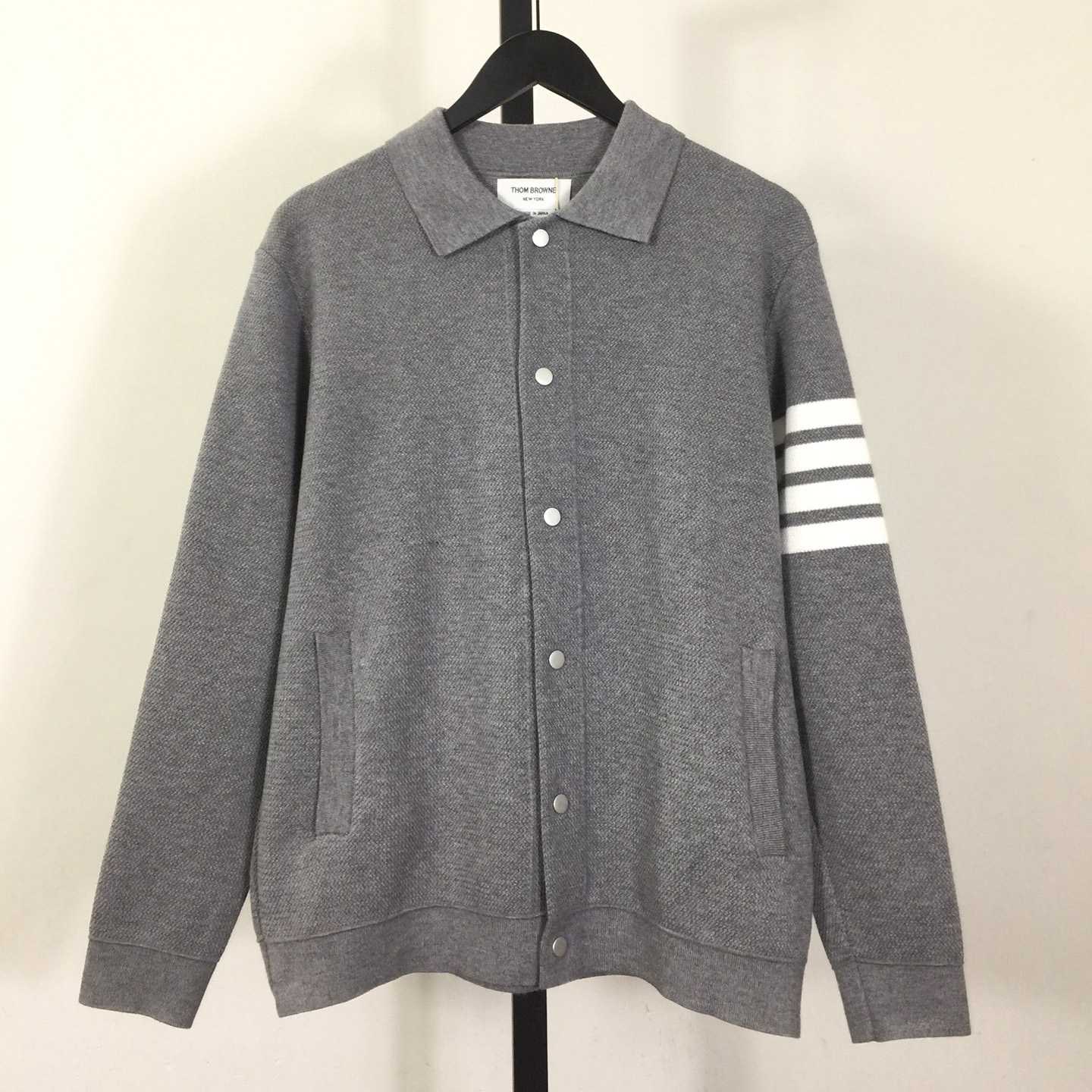 Thom Browne 4-Bar Cardigan - DopestKickz