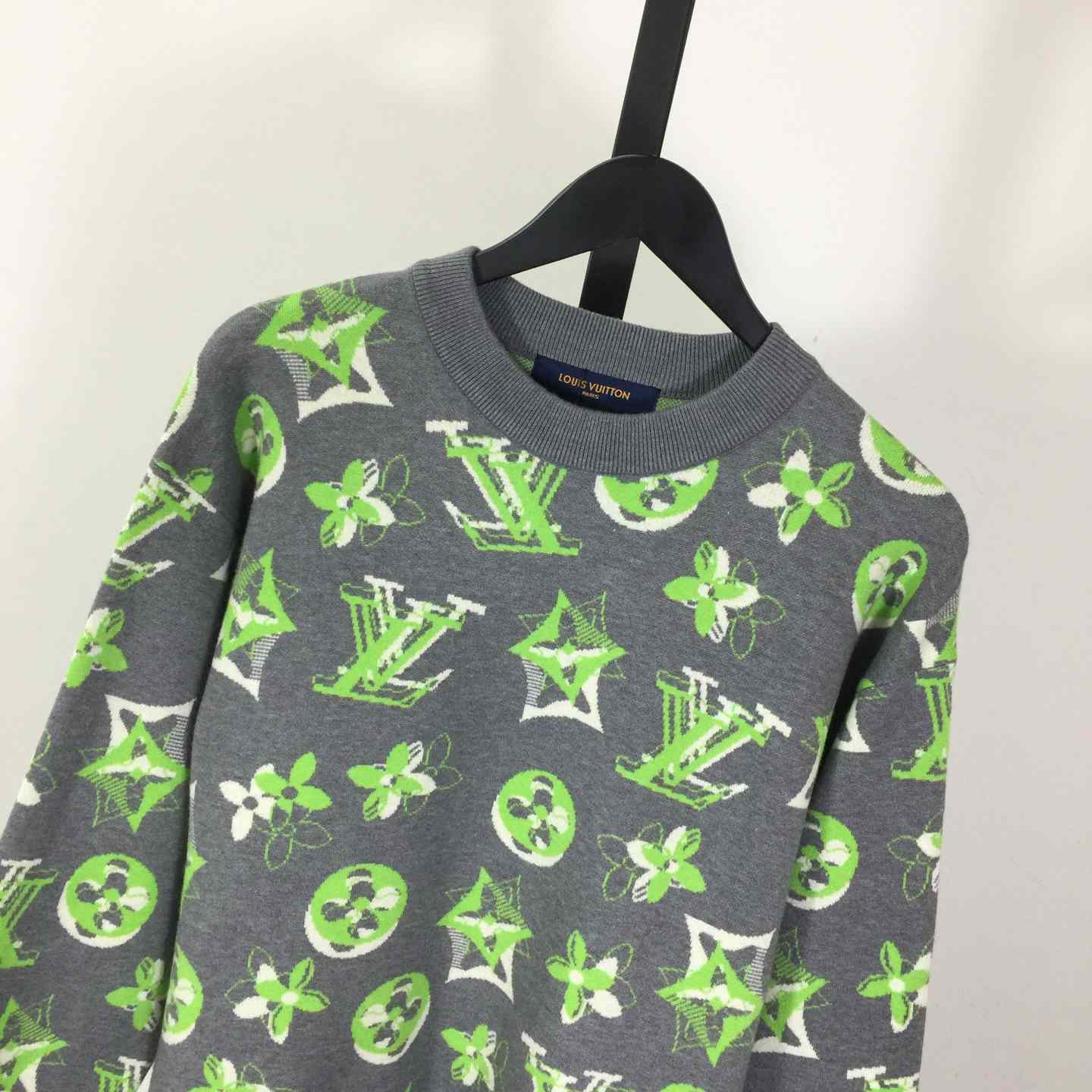 Louis Vuitton Monogram Wool Blend Pullover - DopestKickz