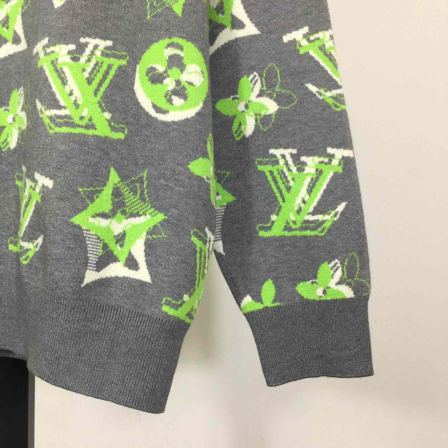 Louis Vuitton Monogram Wool Blend Pullover - DopestKickz