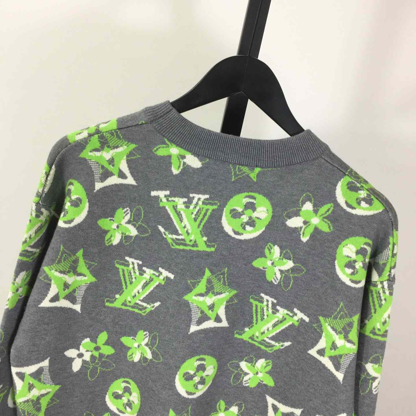 Louis Vuitton Monogram Wool Blend Pullover - DopestKickz