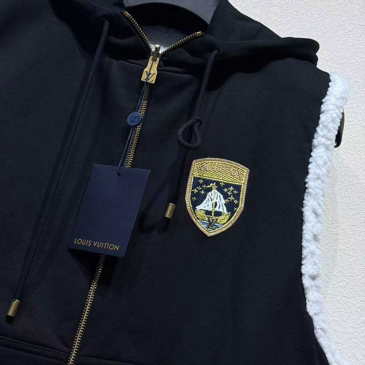 Louis Vuitton Reversible Fleece Gilet    - DopestKickz