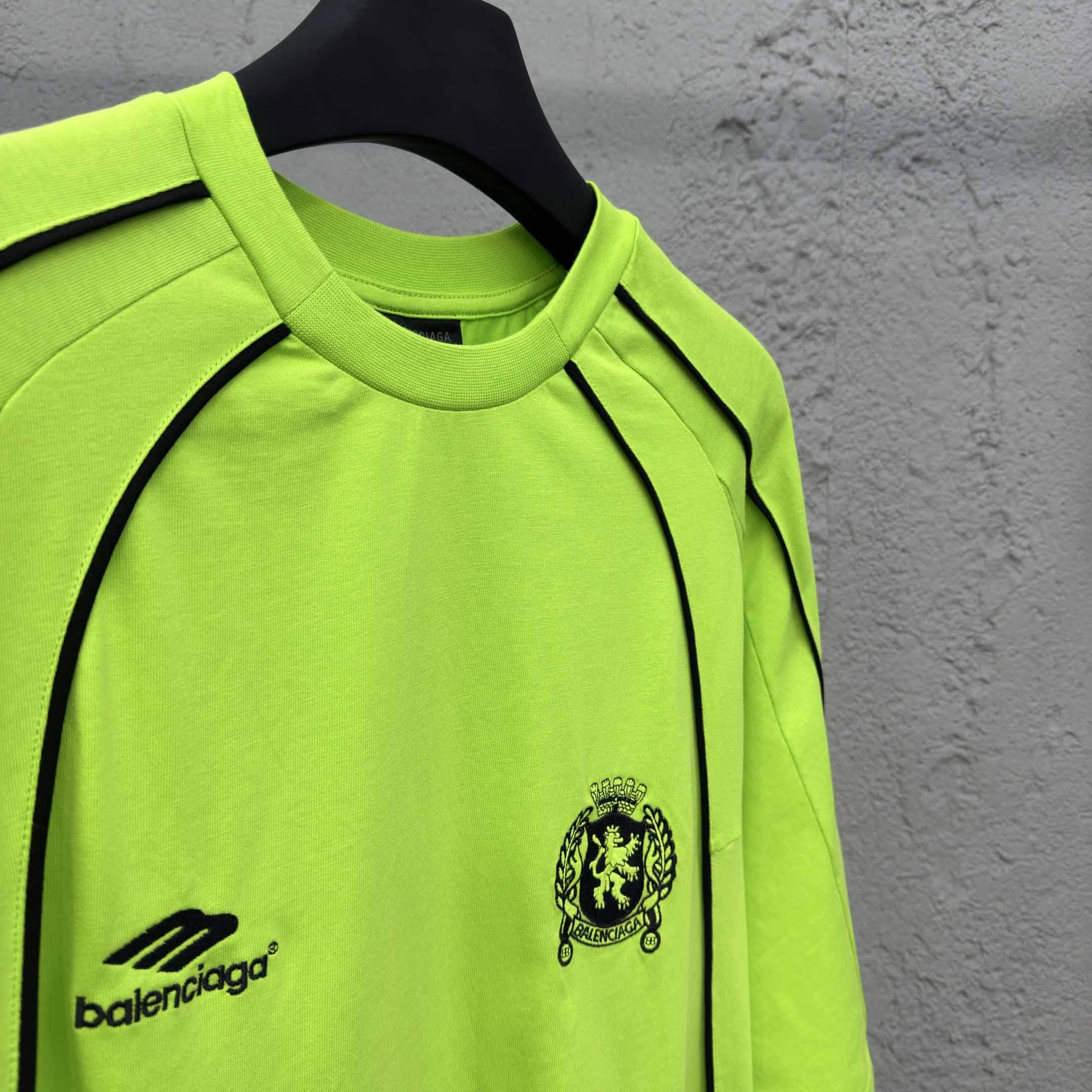 Balenciaga Paris Soccer T-Shirt Oversized  - DopestKickz