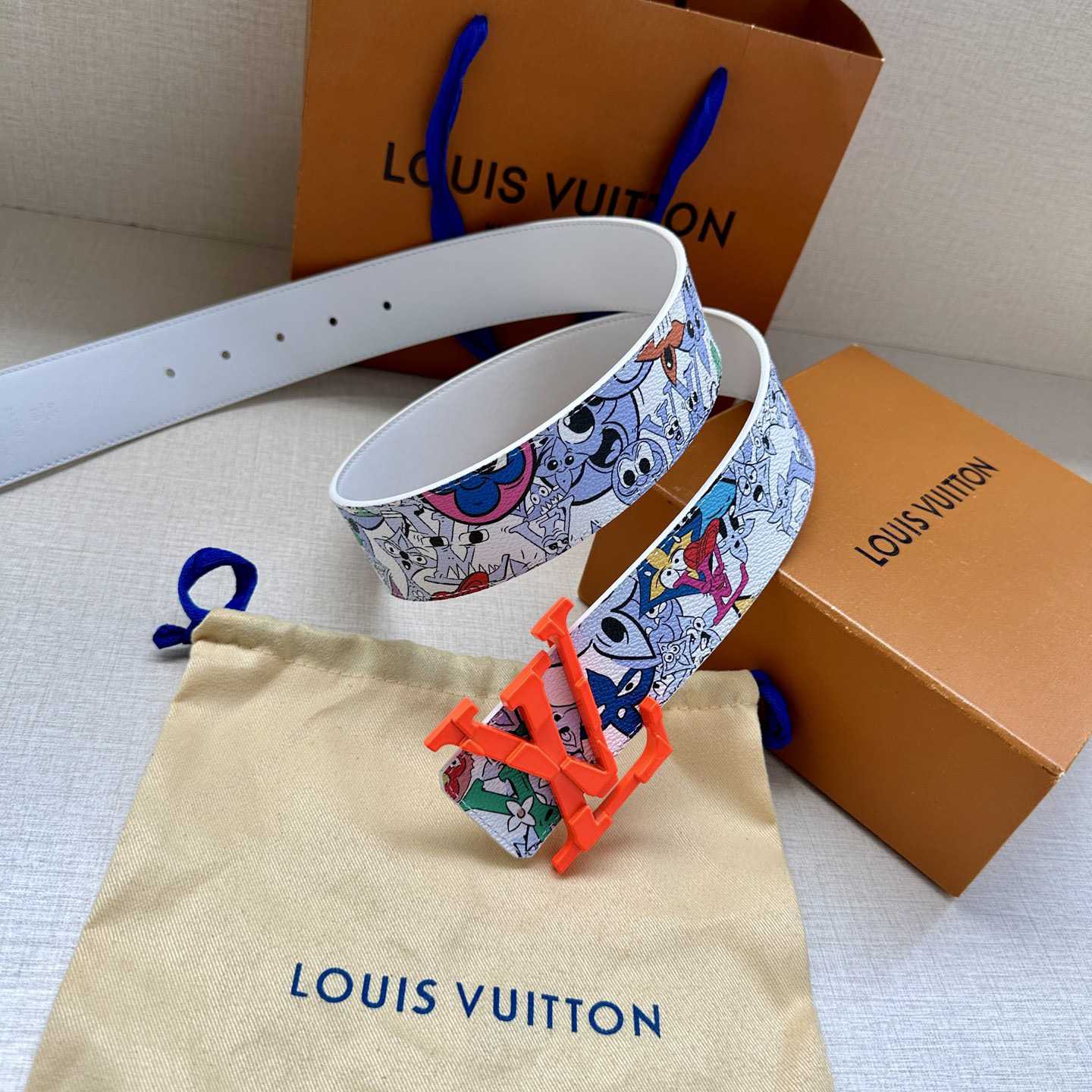 Louis Vuitton LV Initiales 40mm Reversible Belt   - DopestKickz