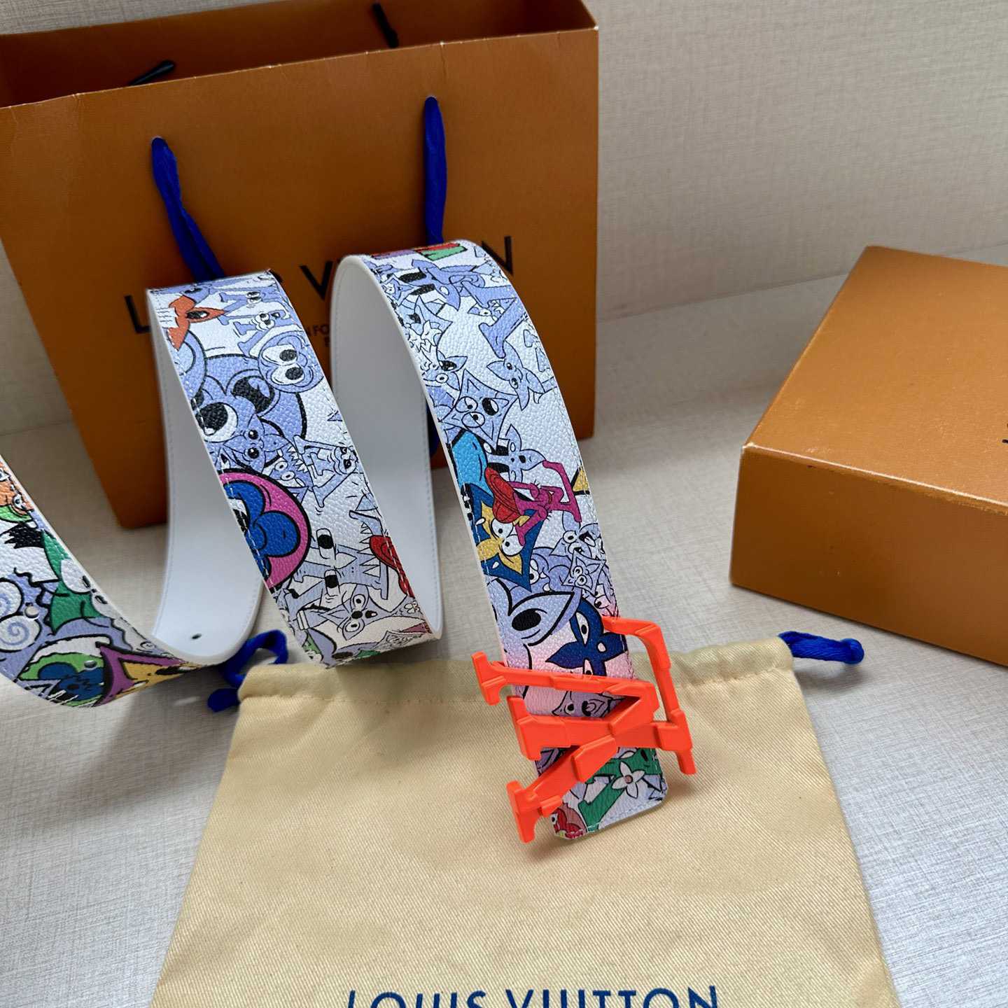 Louis Vuitton LV Initiales 40mm Reversible Belt   - DopestKickz