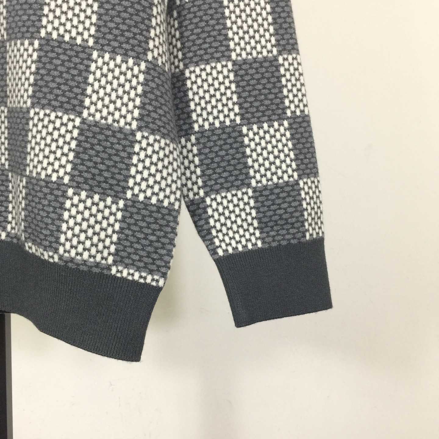 Louis Vuitton Damier Wool Blend Pullover - DopestKickz
