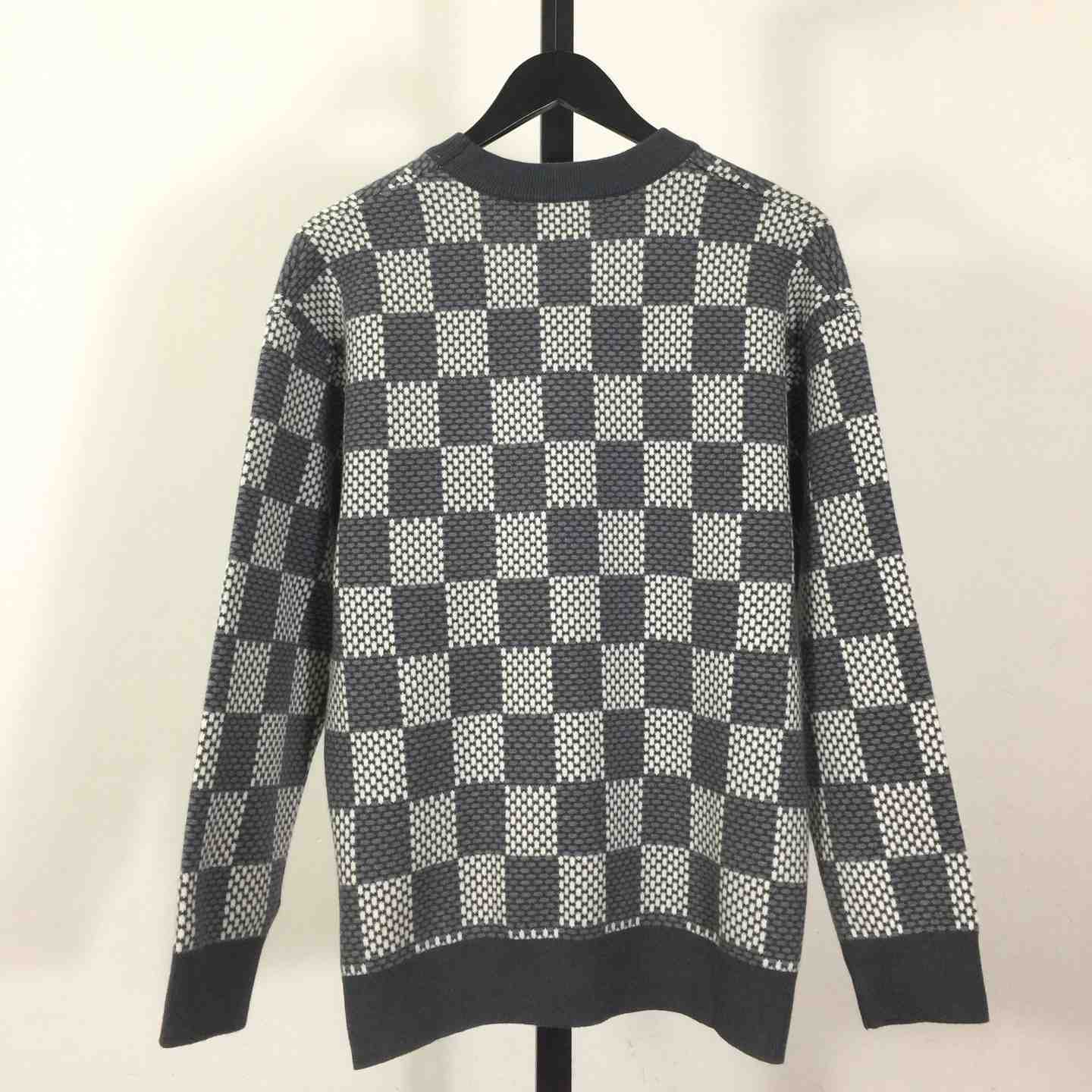 Louis Vuitton Damier Wool Blend Pullover - DopestKickz