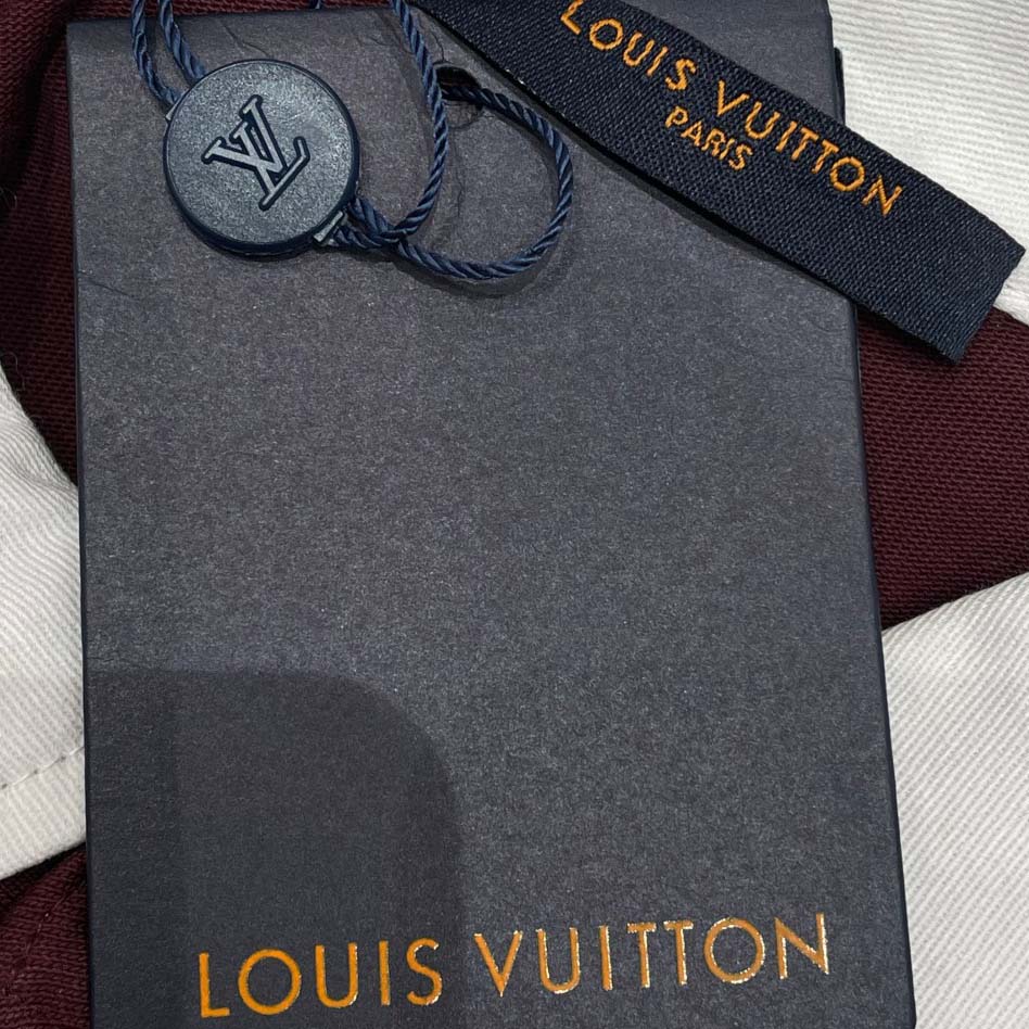 Louis Vuitton Damier Striped Long-Sleeved Polo Shirt   1AIKBY - DopestKickz