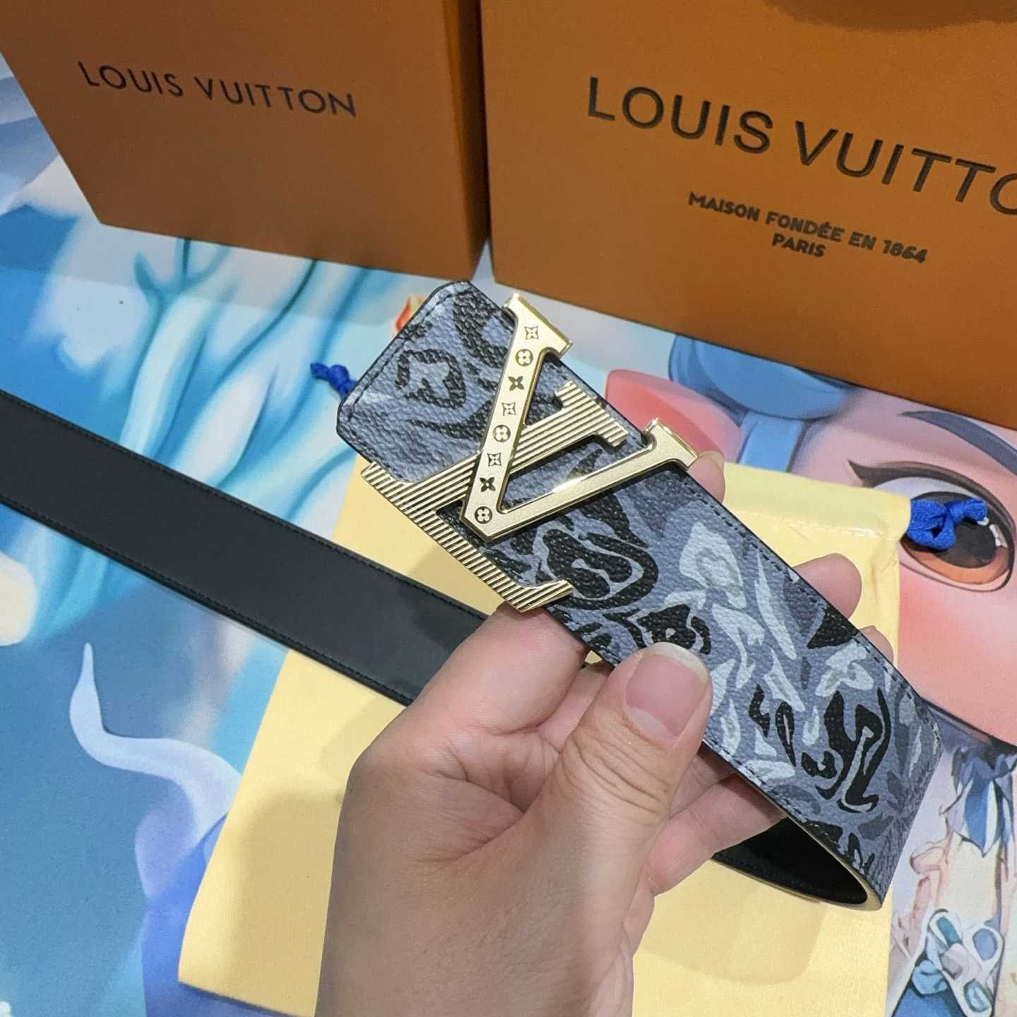 Louis Vuitton 40mm Reversible Belt  - DopestKickz