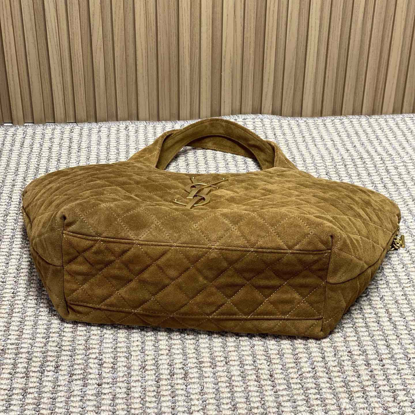 Saint Laurent Icare Medium In Quilted Suede  - DopestKickz