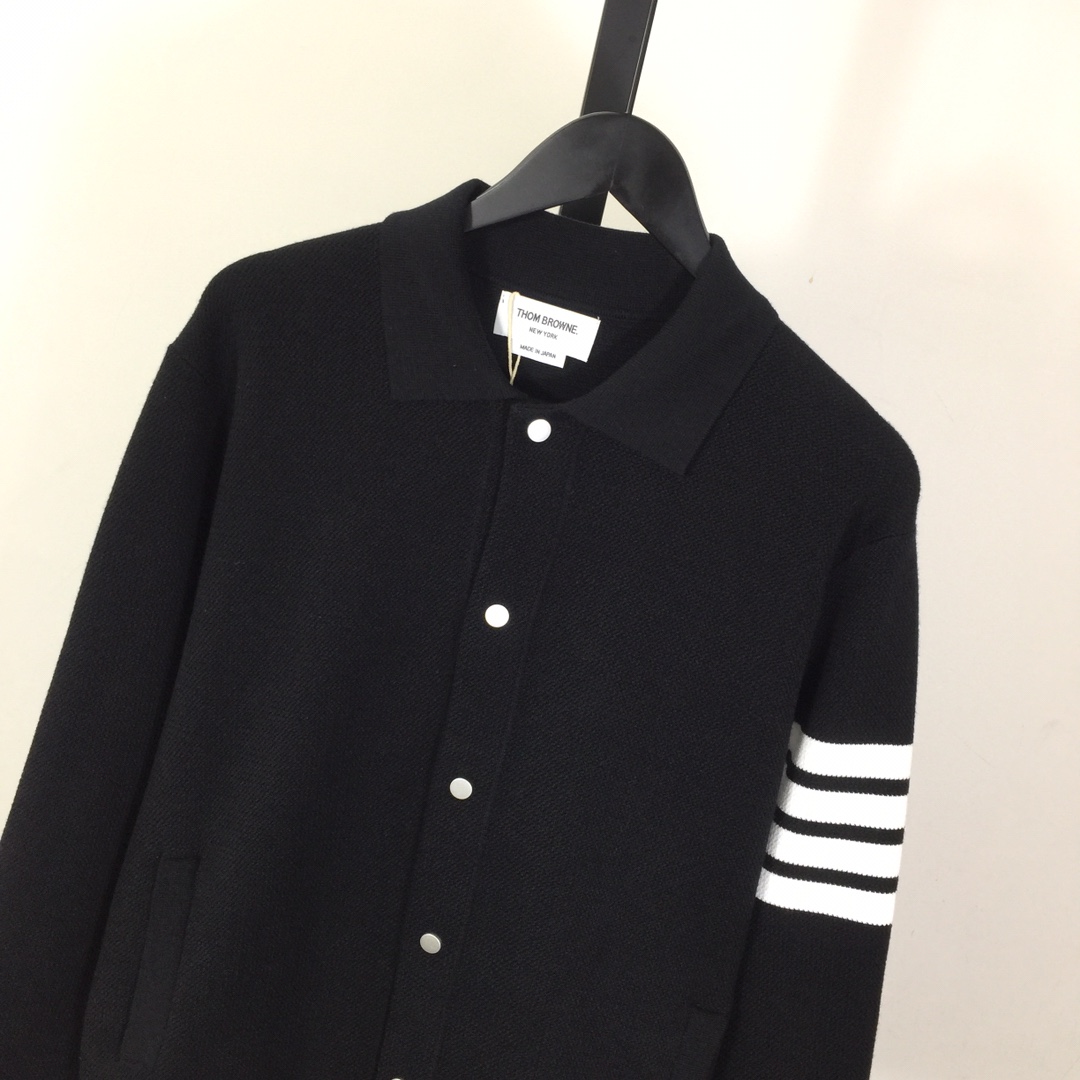 Thom Browne 4-Bar Cardigan - DopestKickz