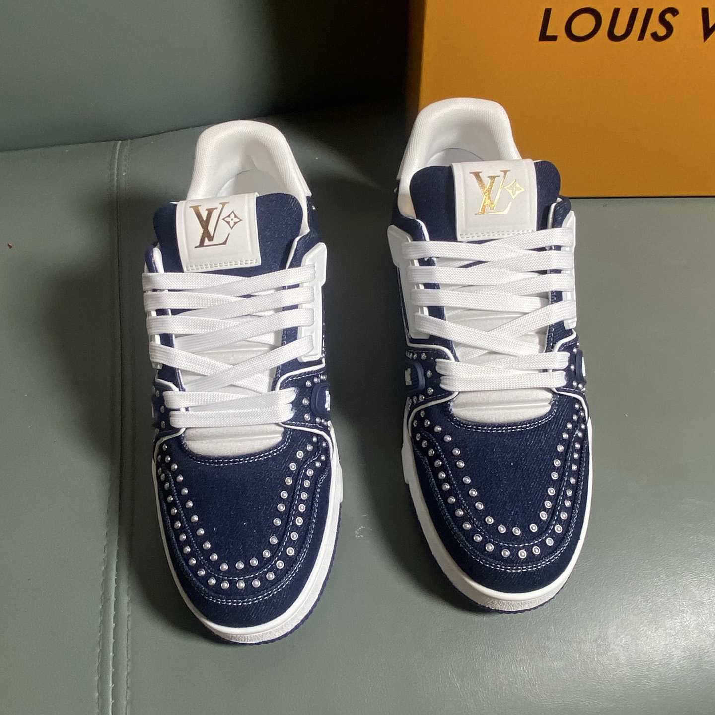 Louis Vuitton LV Trainer Sneaker      1AJ521 - DopestKickz