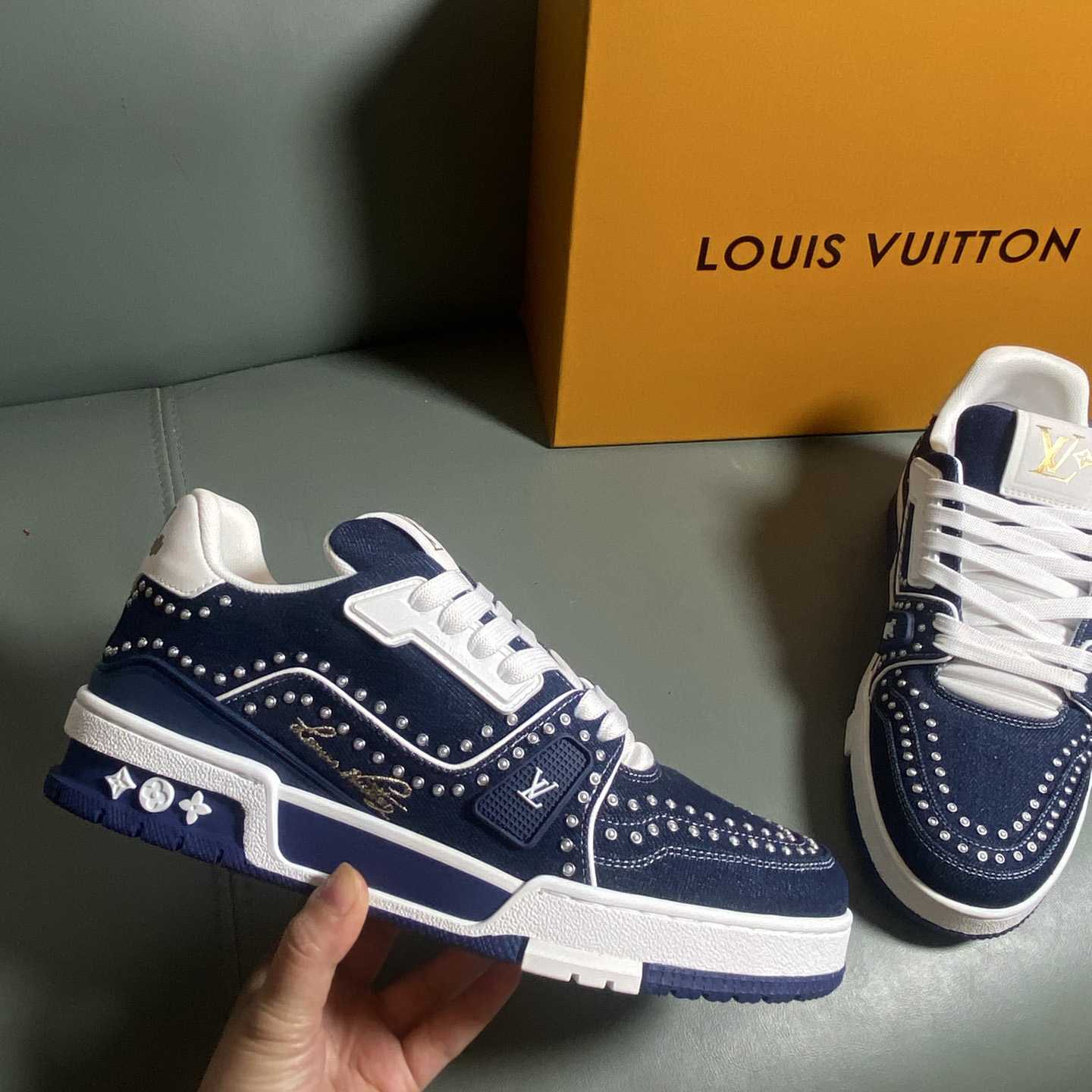 Louis Vuitton LV Trainer Sneaker      1AJ521 - DopestKickz