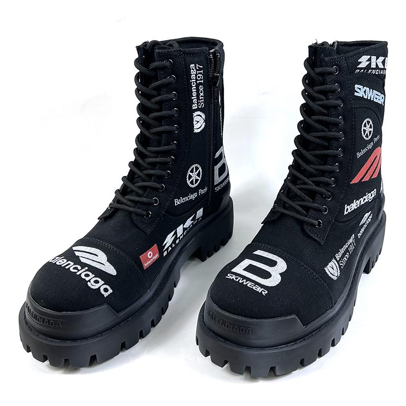 Balenciaga Combat Strike 20MM Boots - DopestKickz