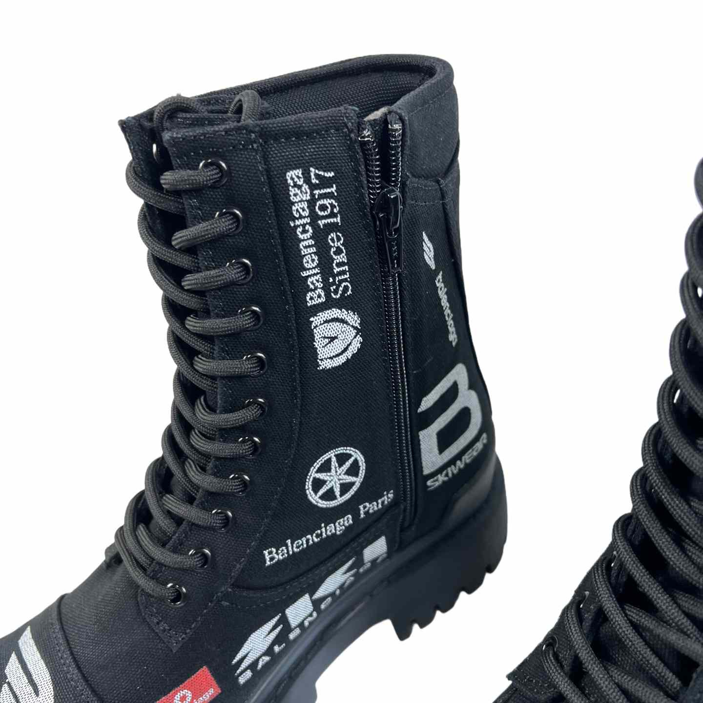 Balenciaga Combat Strike 20MM Boots - DopestKickz