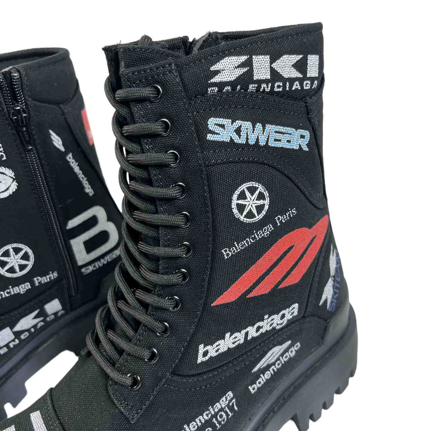 Balenciaga Combat Strike 20MM Boots - DopestKickz