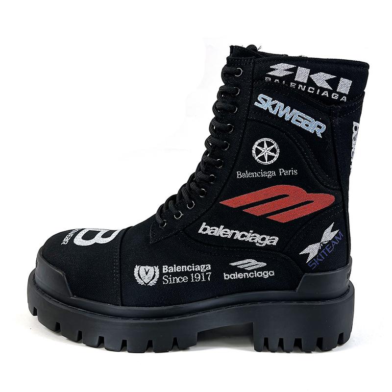 Balenciaga Combat Strike 20MM Boots - DopestKickz