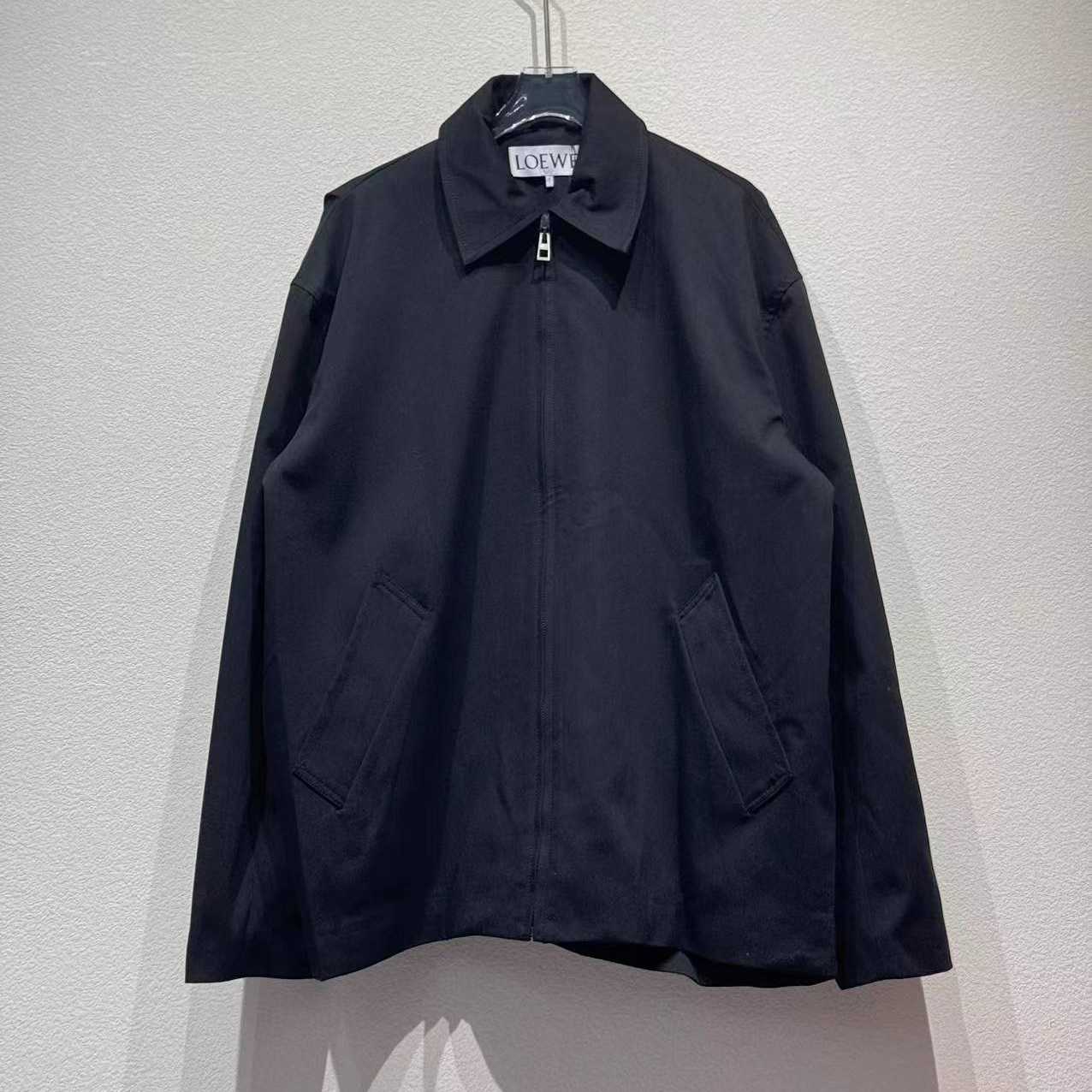 Loewe Draped Jacket In Cotton And Silk - DopestKickz